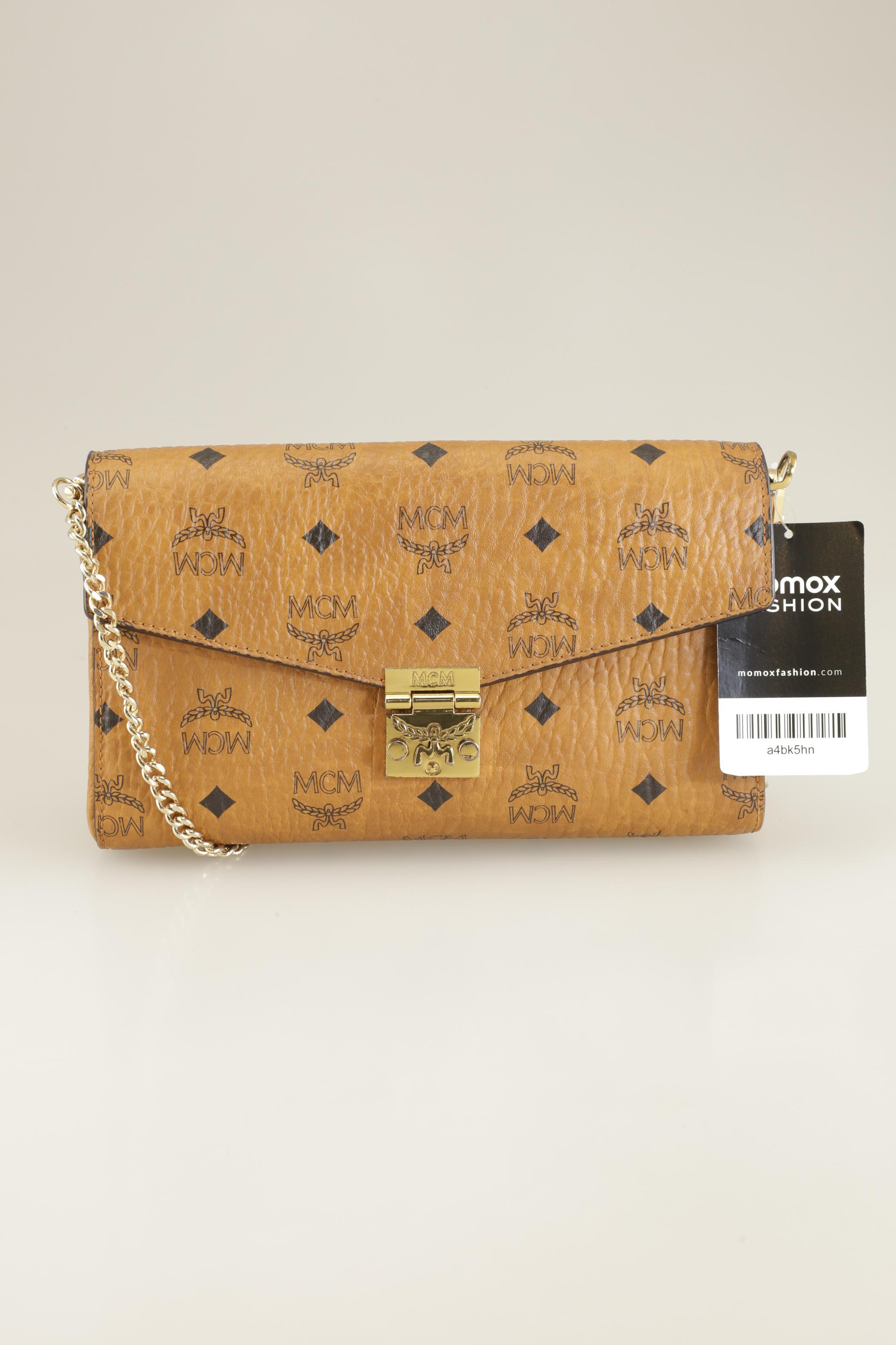 

MCM Damen Handtasche, beige, Gr.