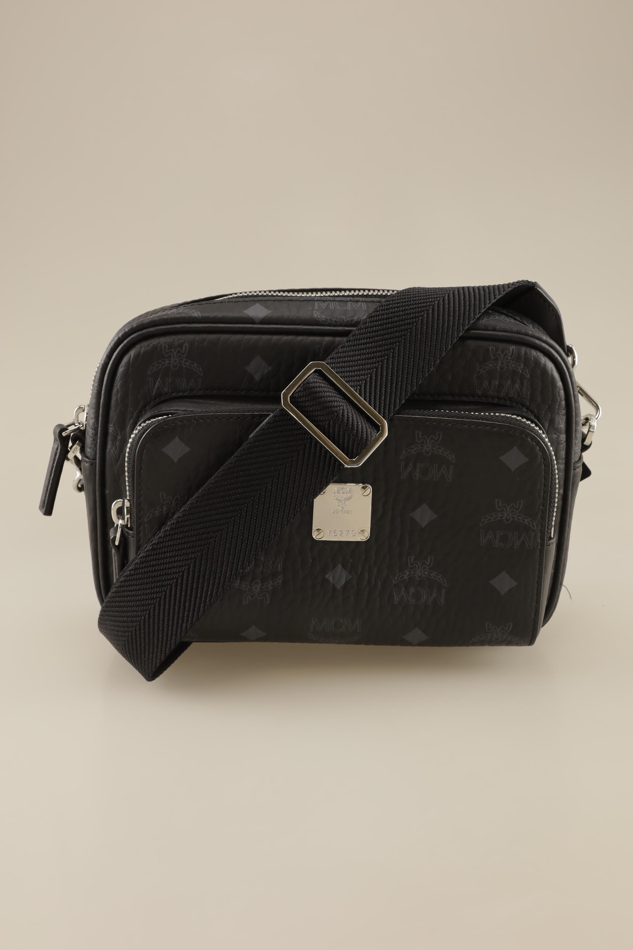 

MCM Damen Handtasche, schwarz, Gr.