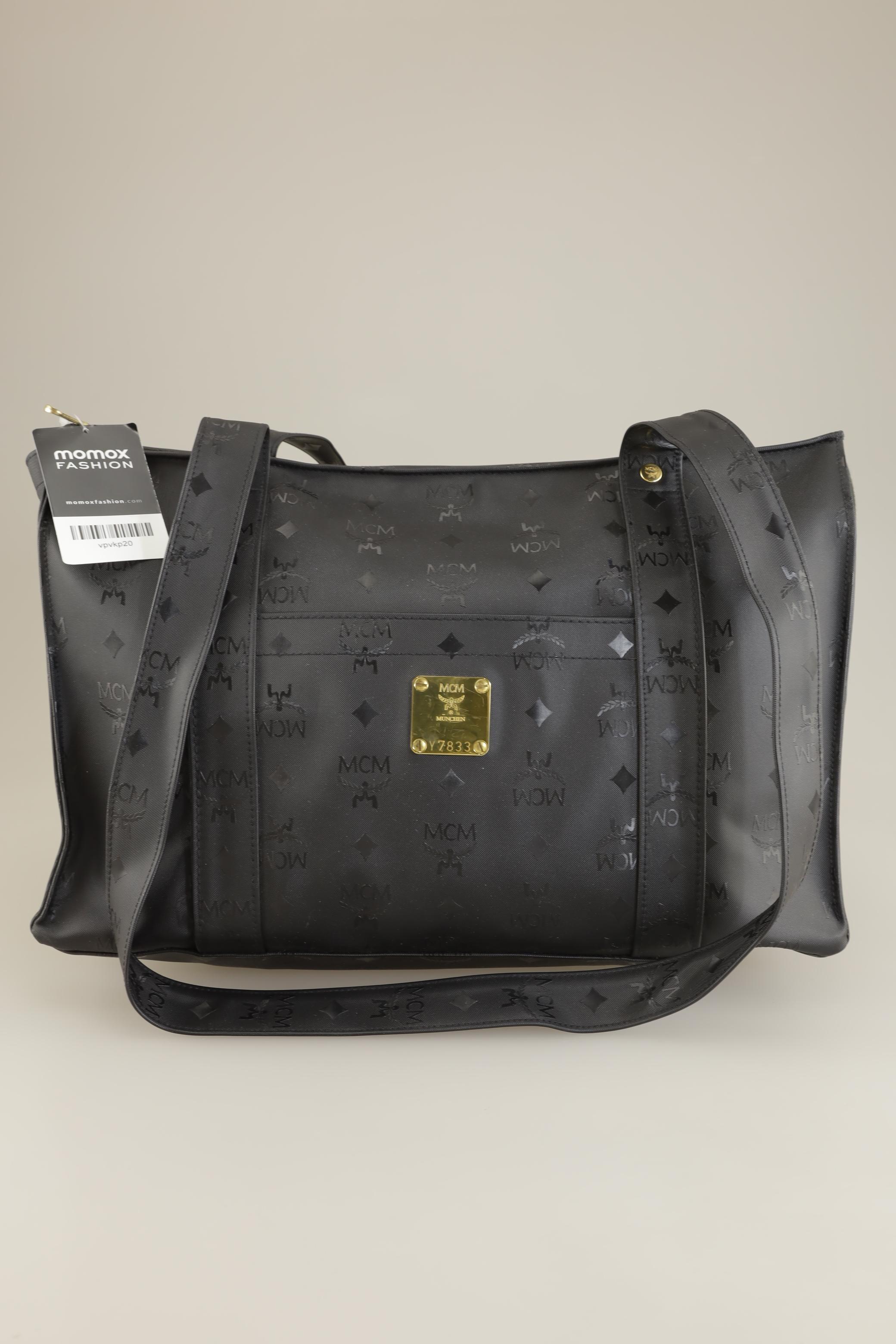 

MCM Damen Handtasche, schwarz, Gr.