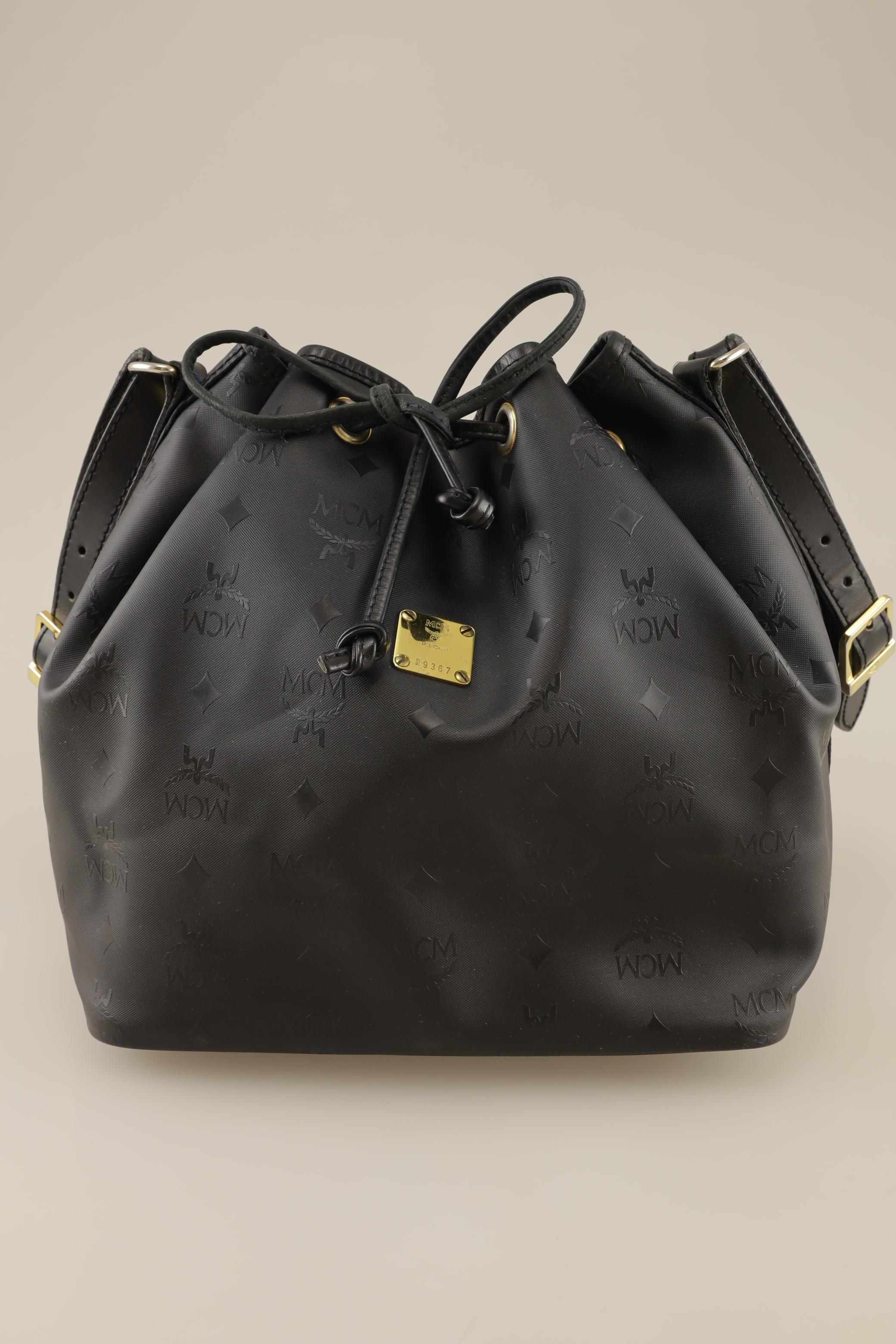 

MCM Damen Handtasche, schwarz, Gr.