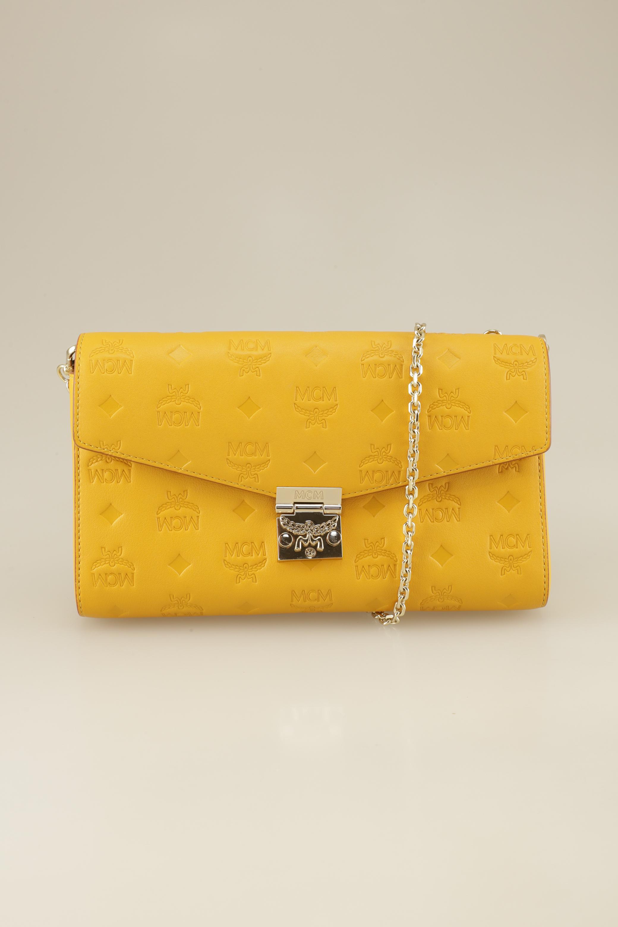 

MCM Damen Handtasche, orange, Gr.