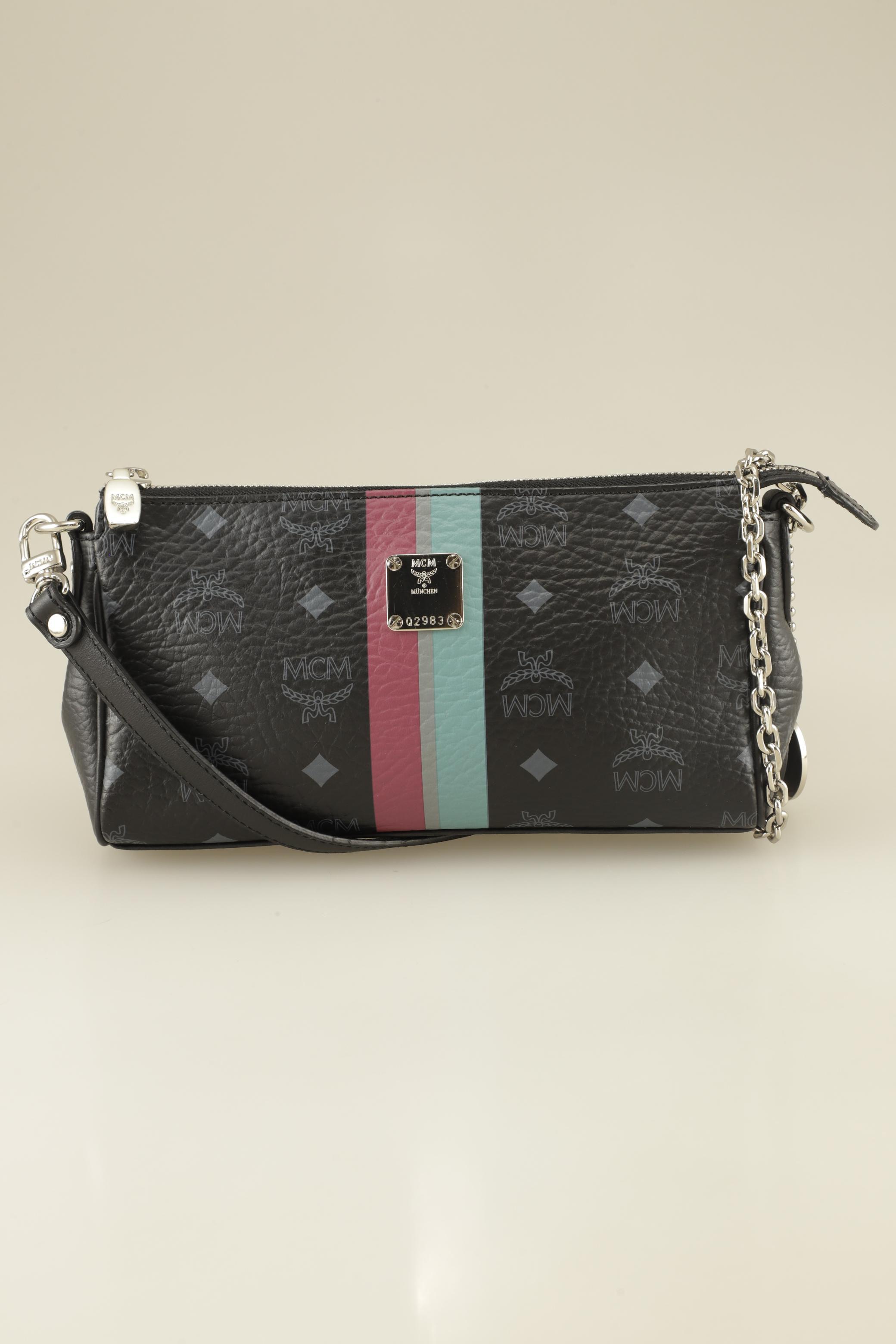 

MCM Damen Handtasche, schwarz, Gr.