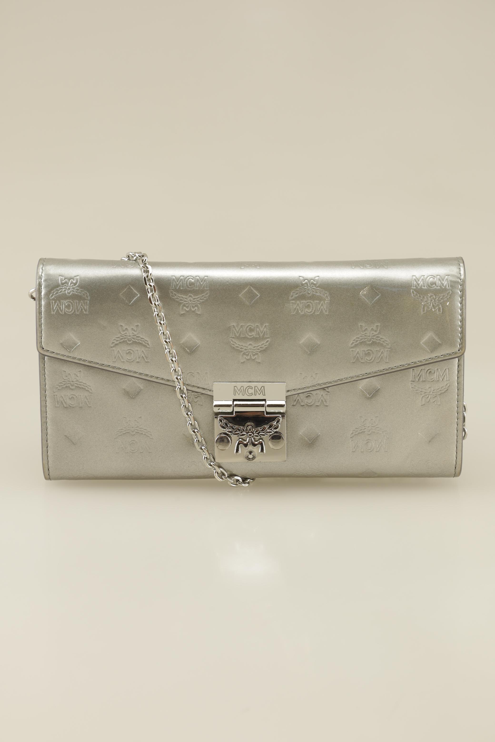 

MCM Damen Handtasche, grau, Gr.