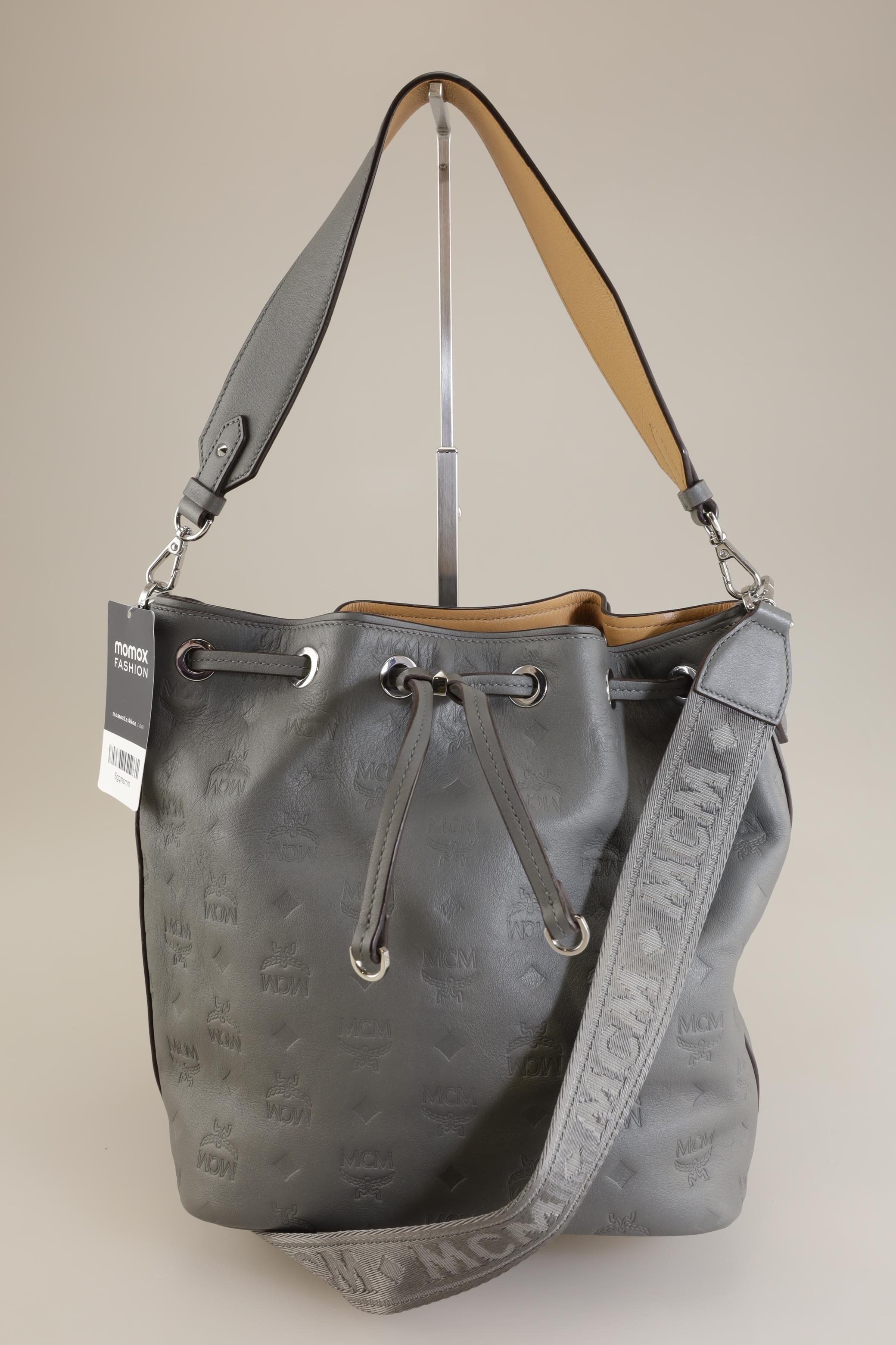 

MCM Damen Handtasche, grau, Gr.