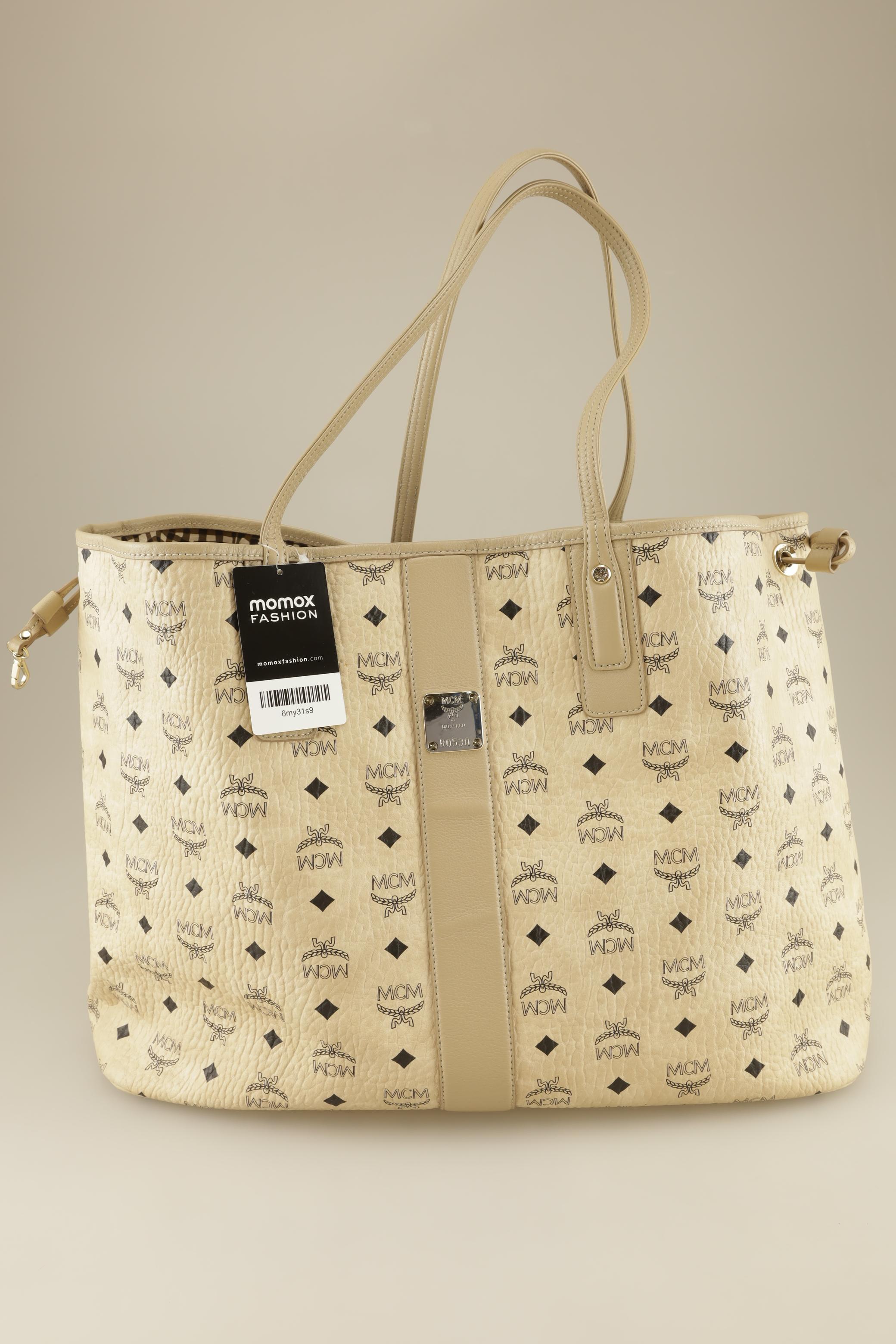 

MCM Damen Handtasche, beige, Gr.