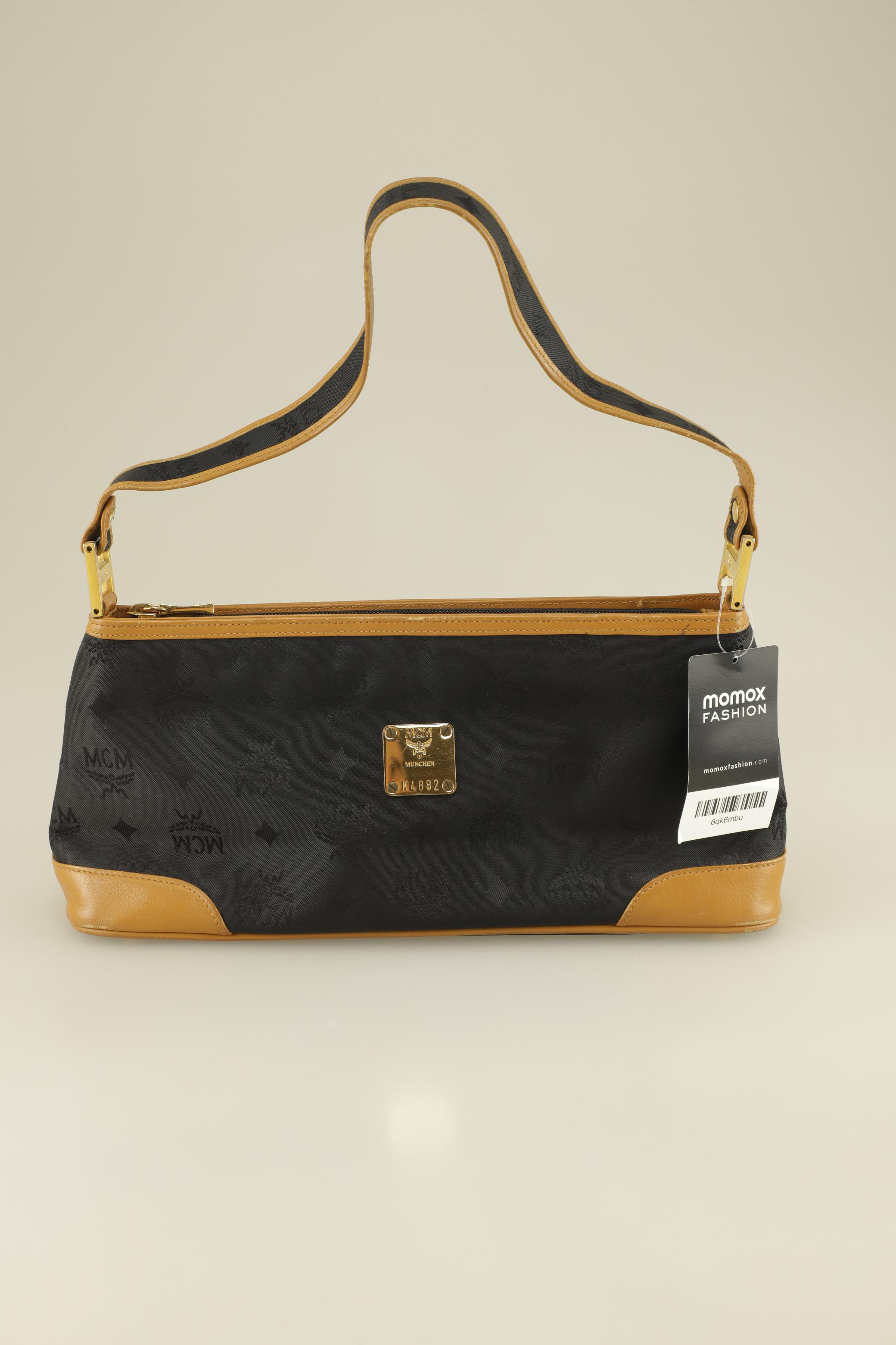 

MCM Damen Handtasche, schwarz, Gr.