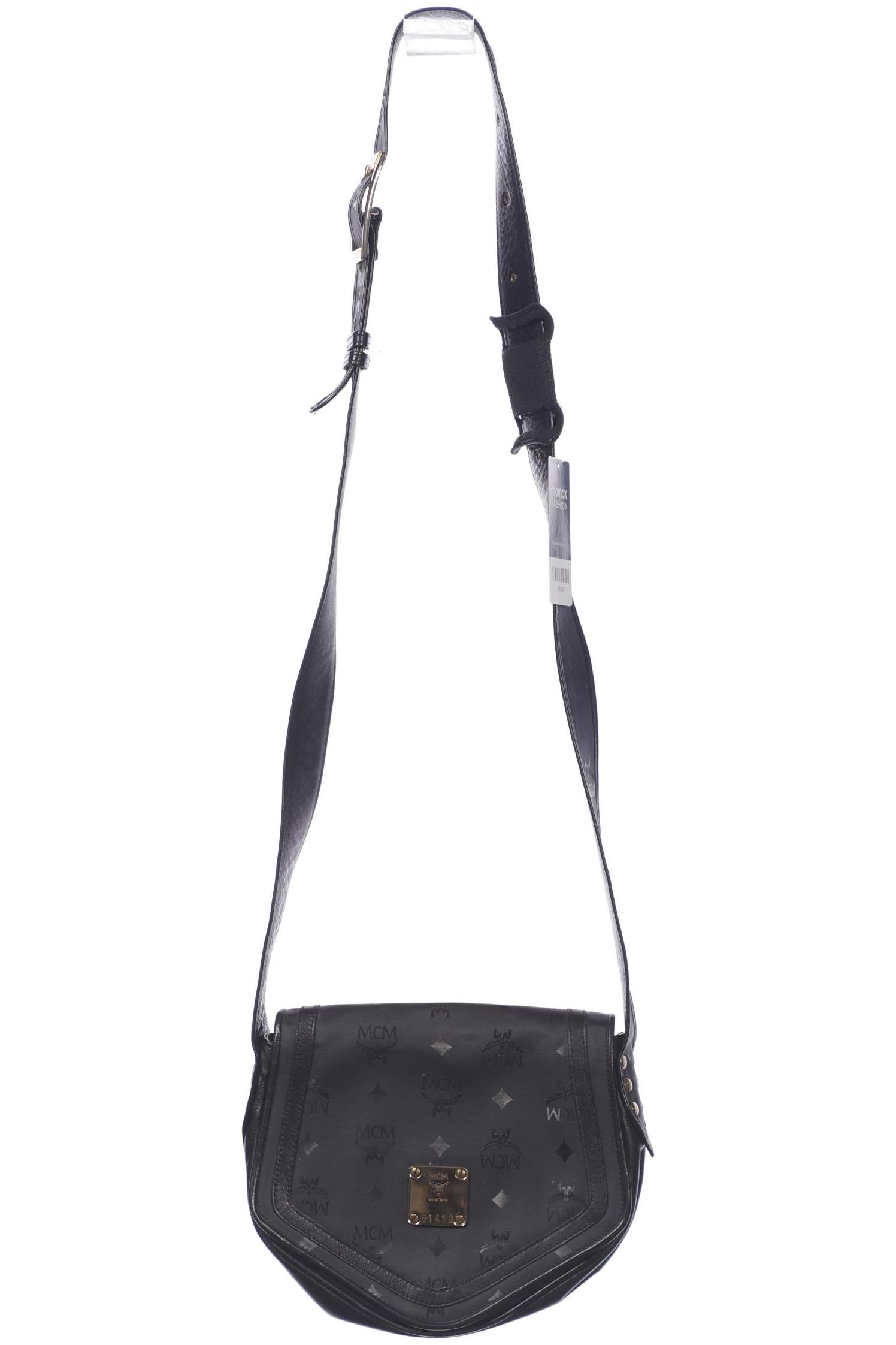 

MCM Damen Handtasche, schwarz, Gr.