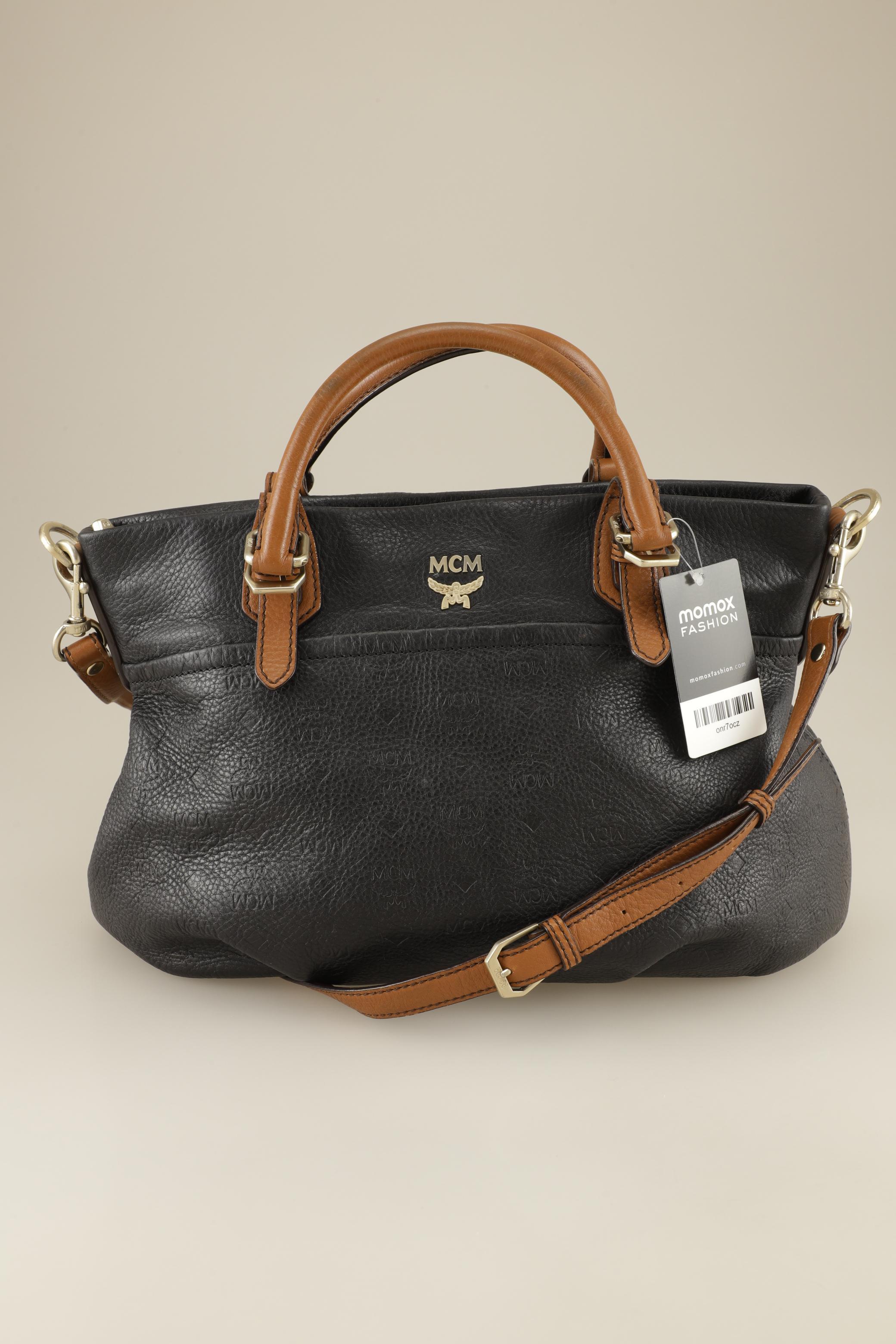 

MCM Damen Handtasche, schwarz, Gr.