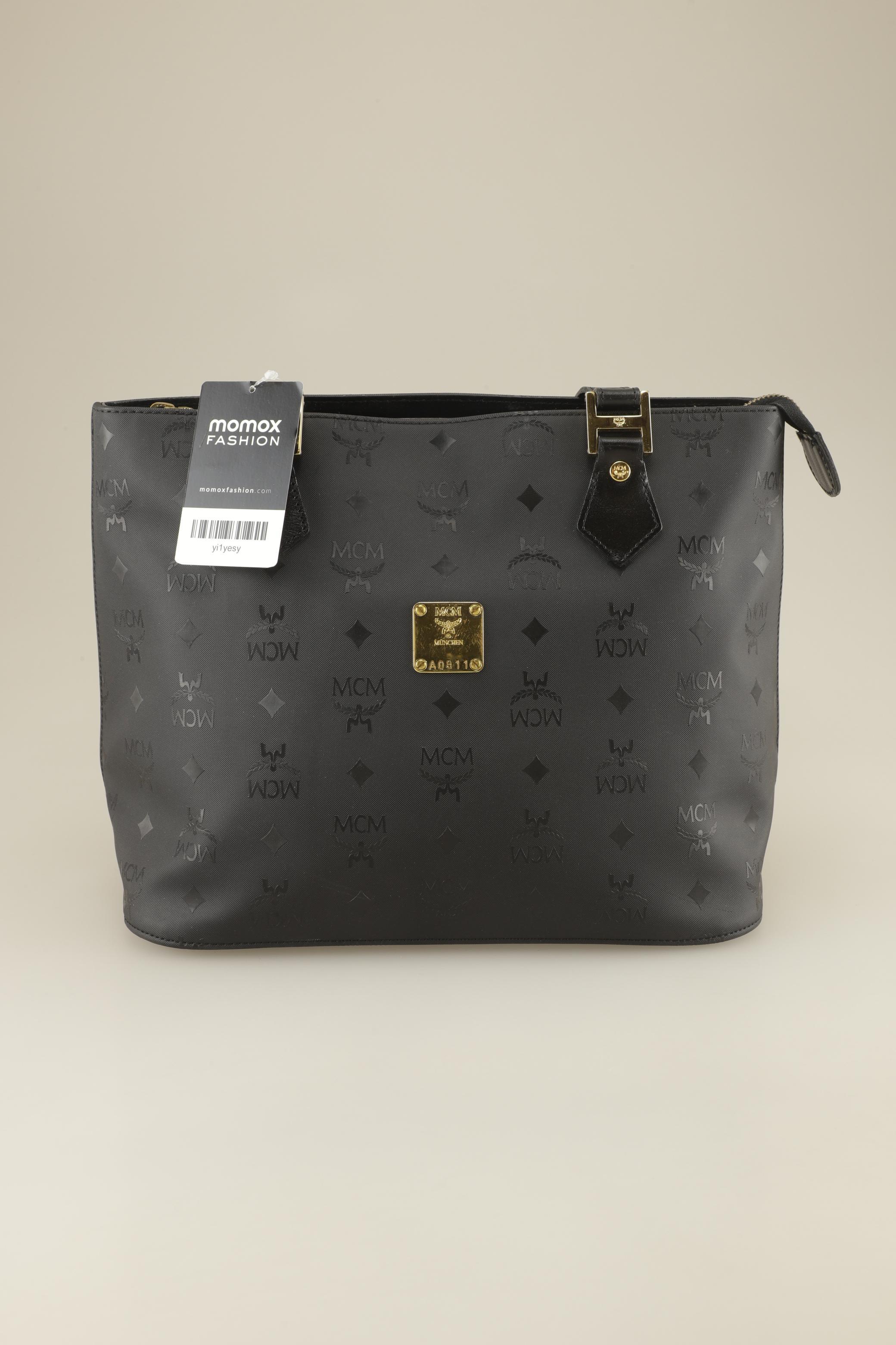 

MCM Damen Handtasche, schwarz, Gr.