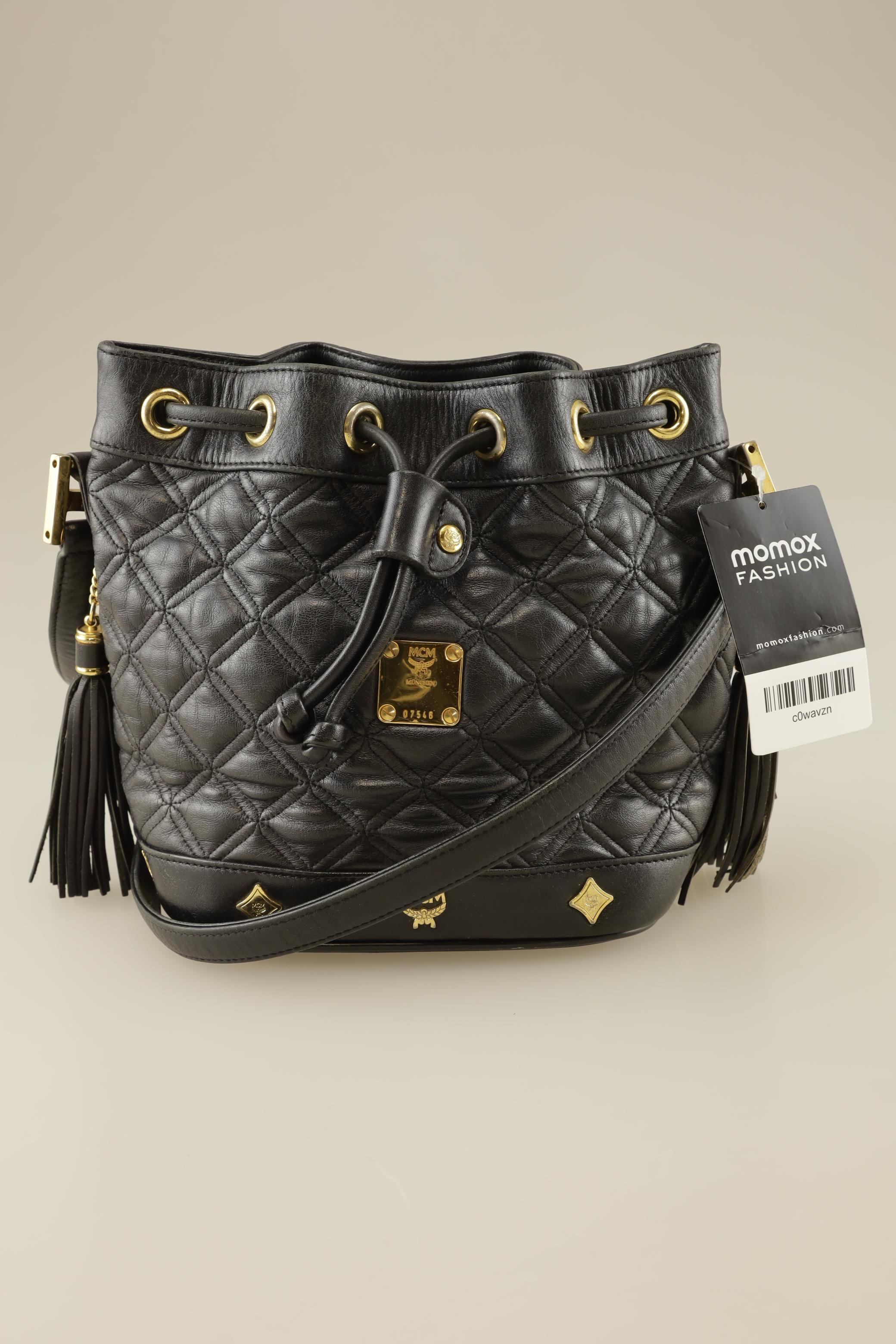 

MCM Damen Handtasche, schwarz, Gr.