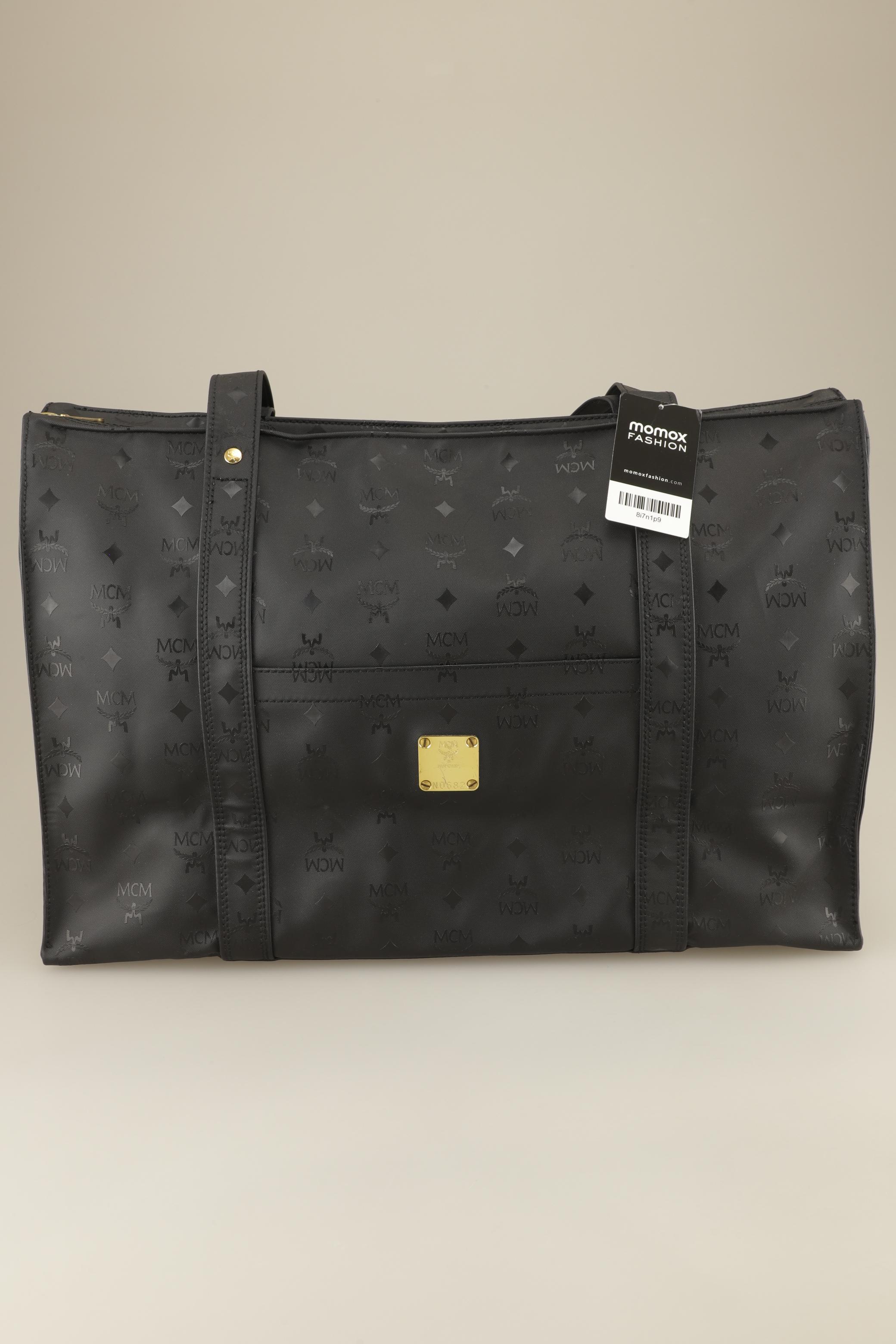 

MCM Damen Handtasche, schwarz, Gr.