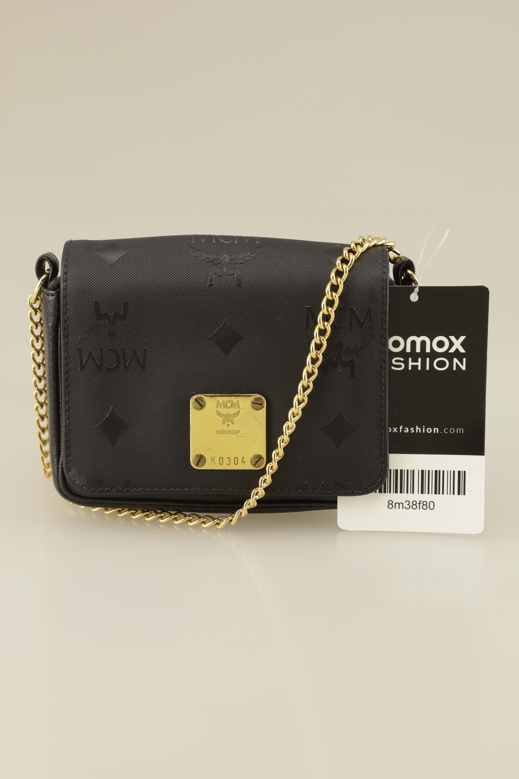 

MCM Damen Handtasche, schwarz, Gr.