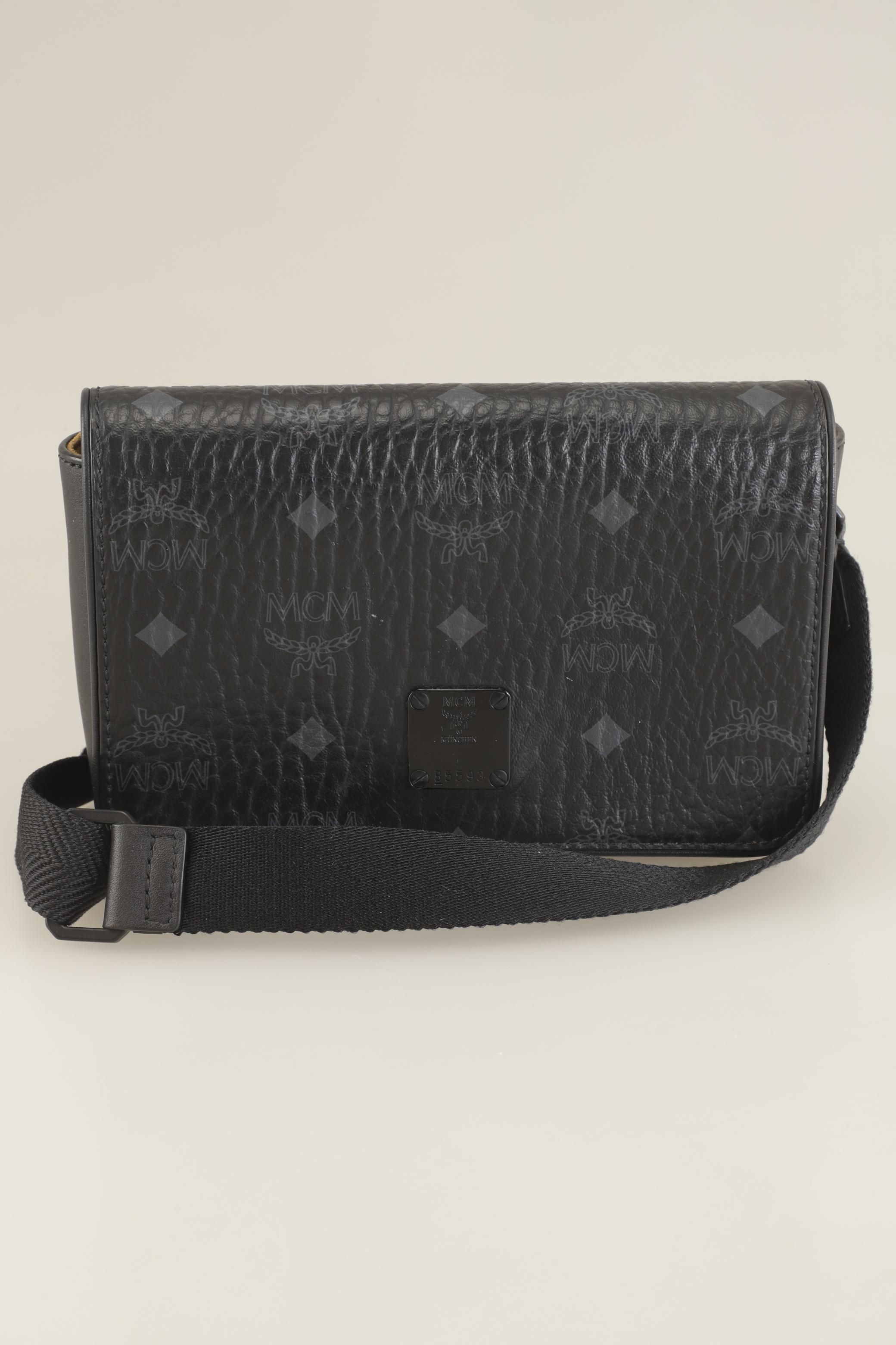 

MCM Damen Handtasche, schwarz, Gr.