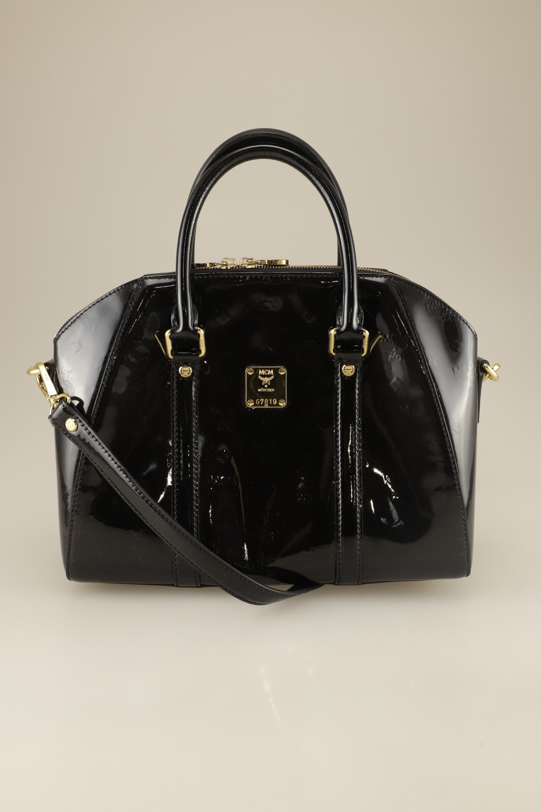 

MCM Damen Handtasche, schwarz, Gr.