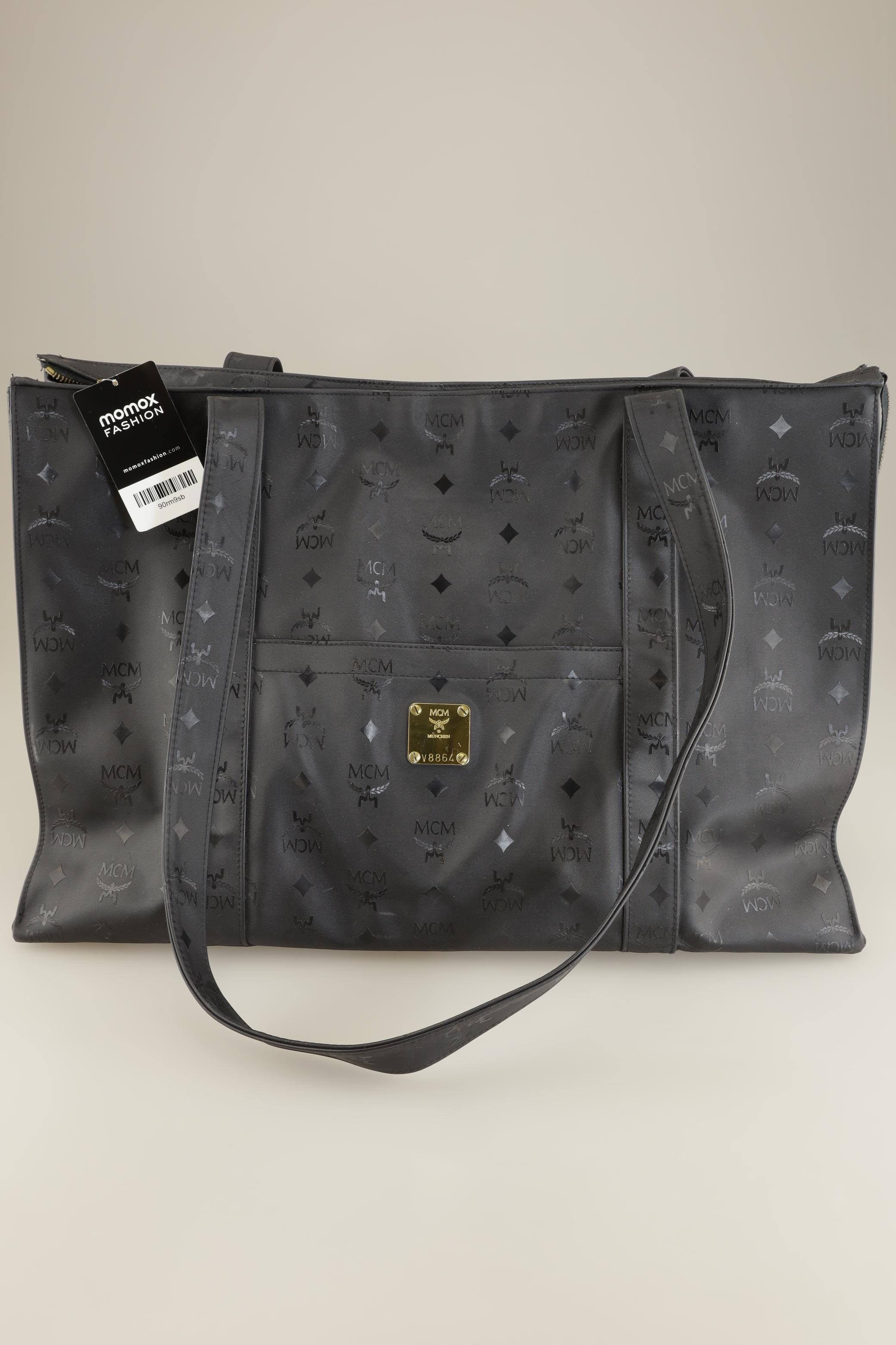 

MCM Damen Handtasche, schwarz, Gr.