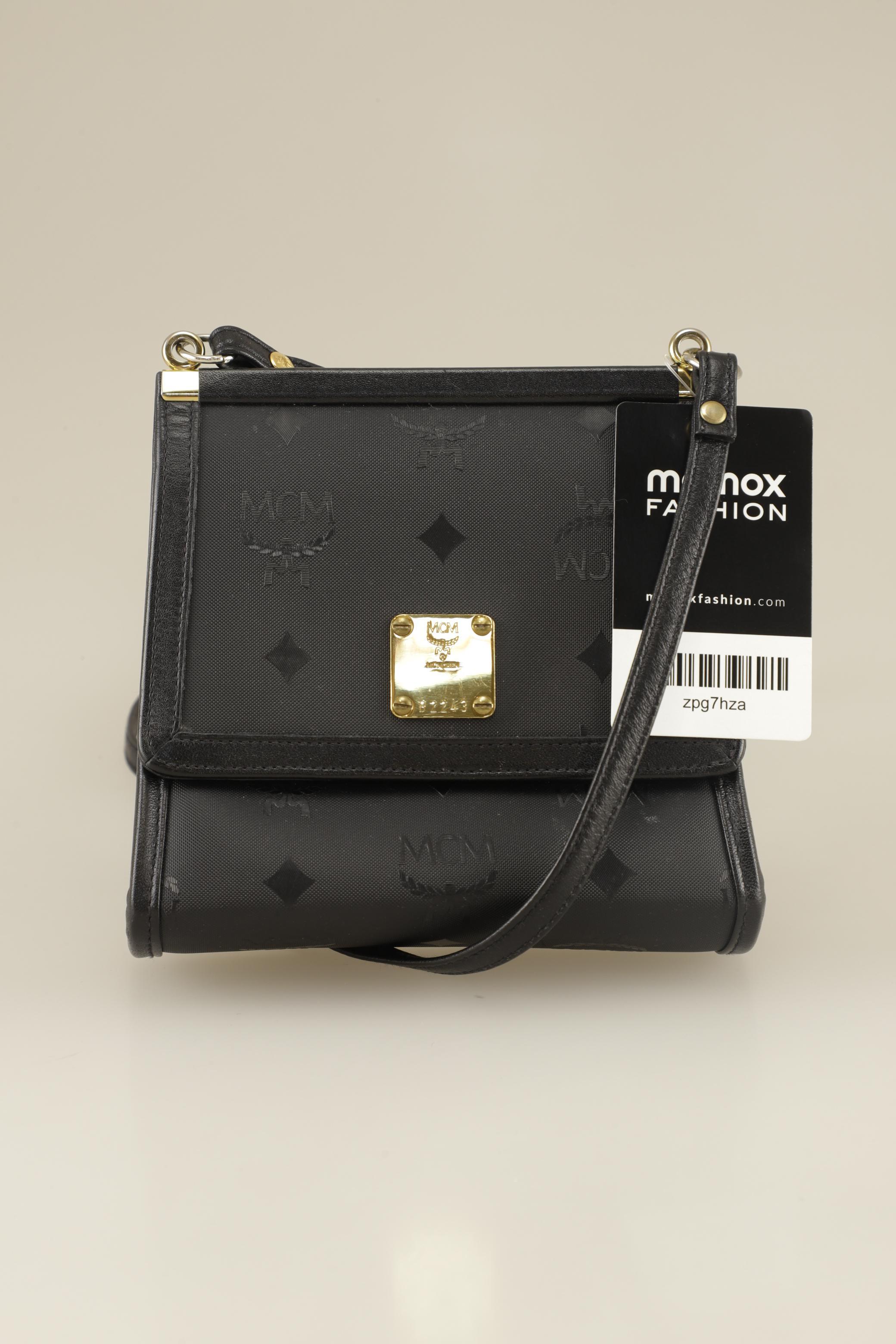 

MCM Damen Handtasche, schwarz, Gr.