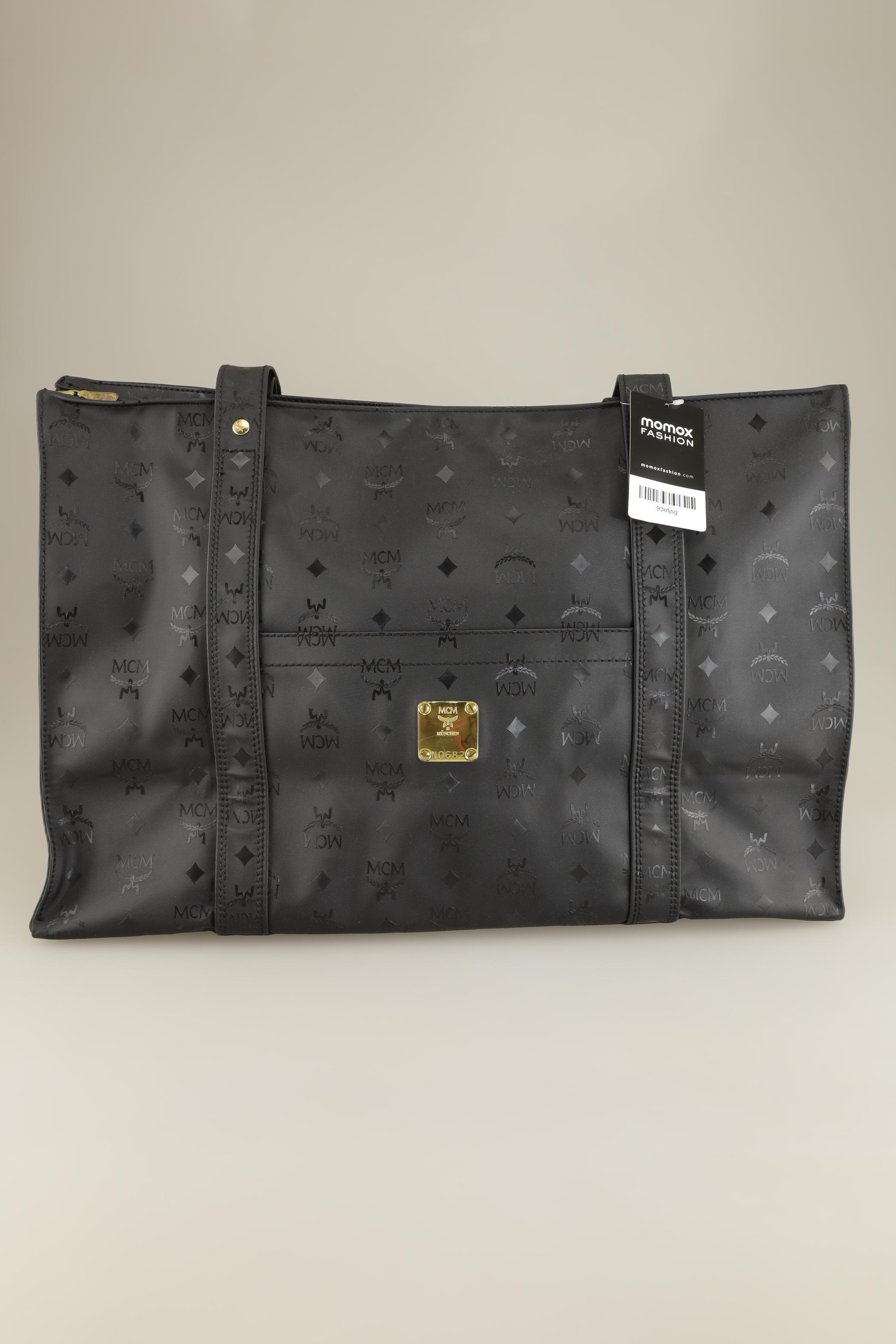 

MCM Damen Handtasche, schwarz, Gr.