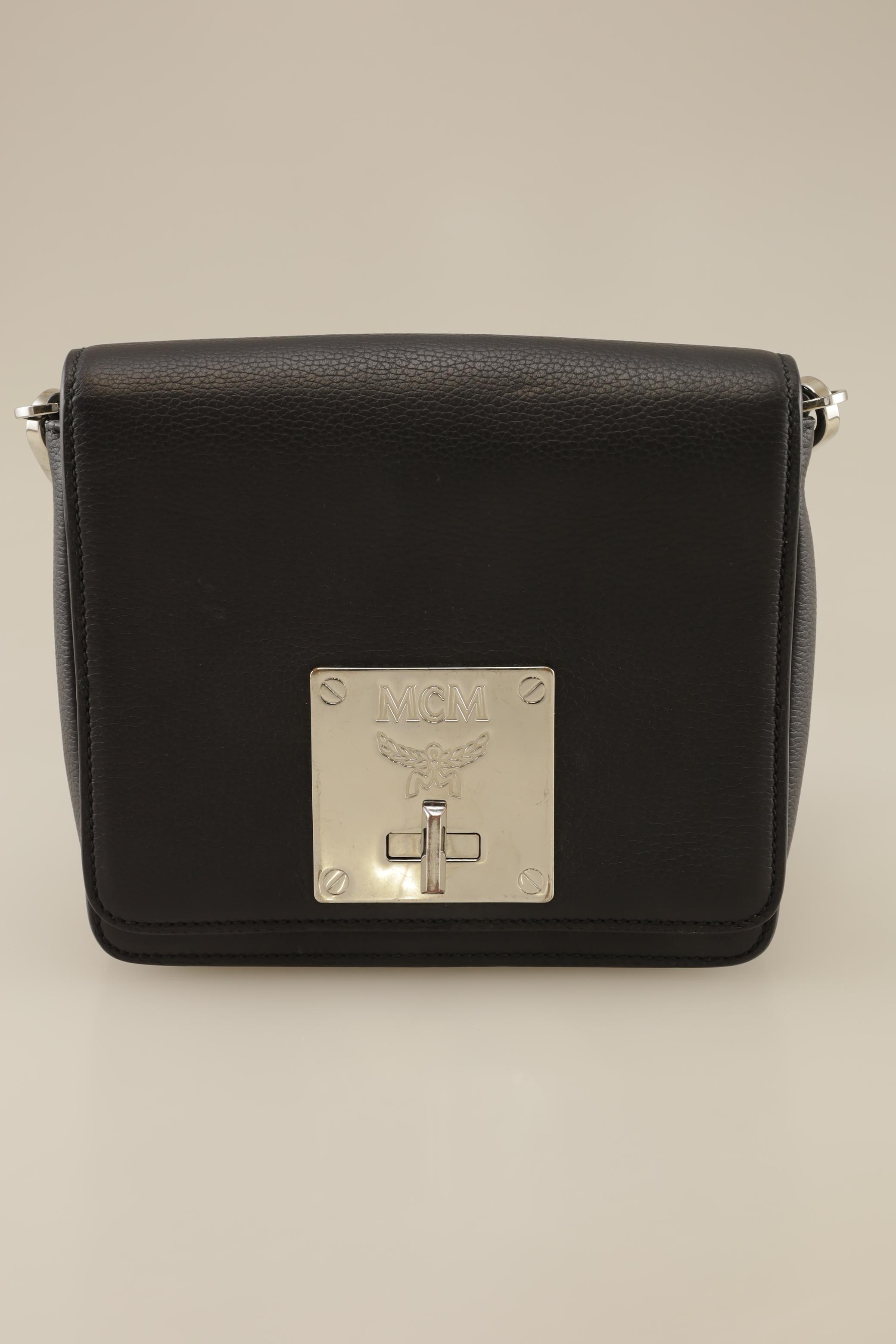 

MCM Damen Handtasche, schwarz, Gr.