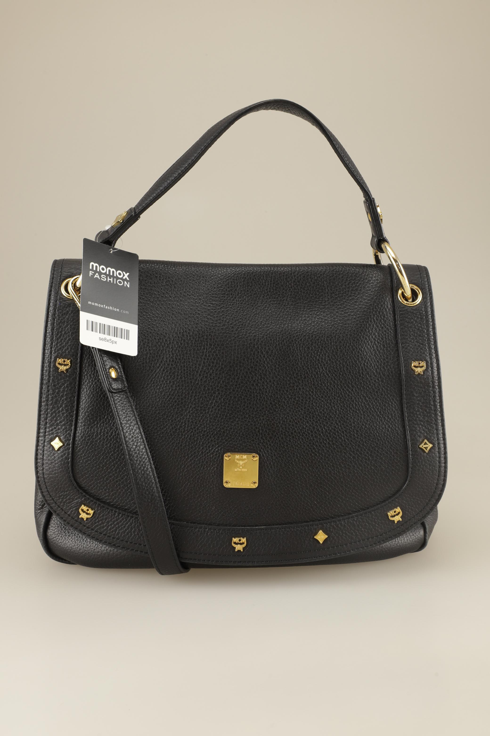 

MCM Damen Handtasche, schwarz, Gr.