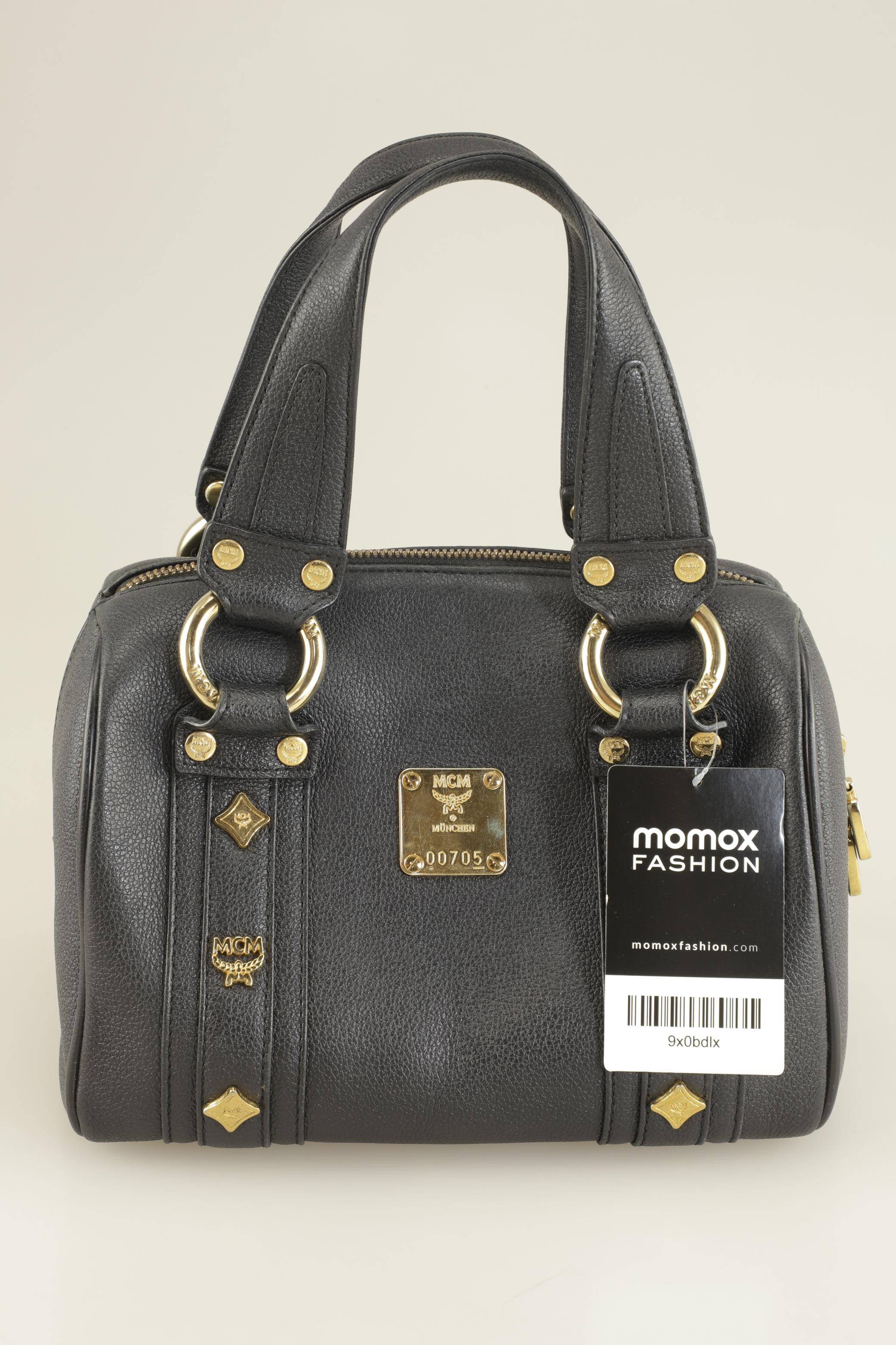 

MCM Damen Handtasche, schwarz, Gr.
