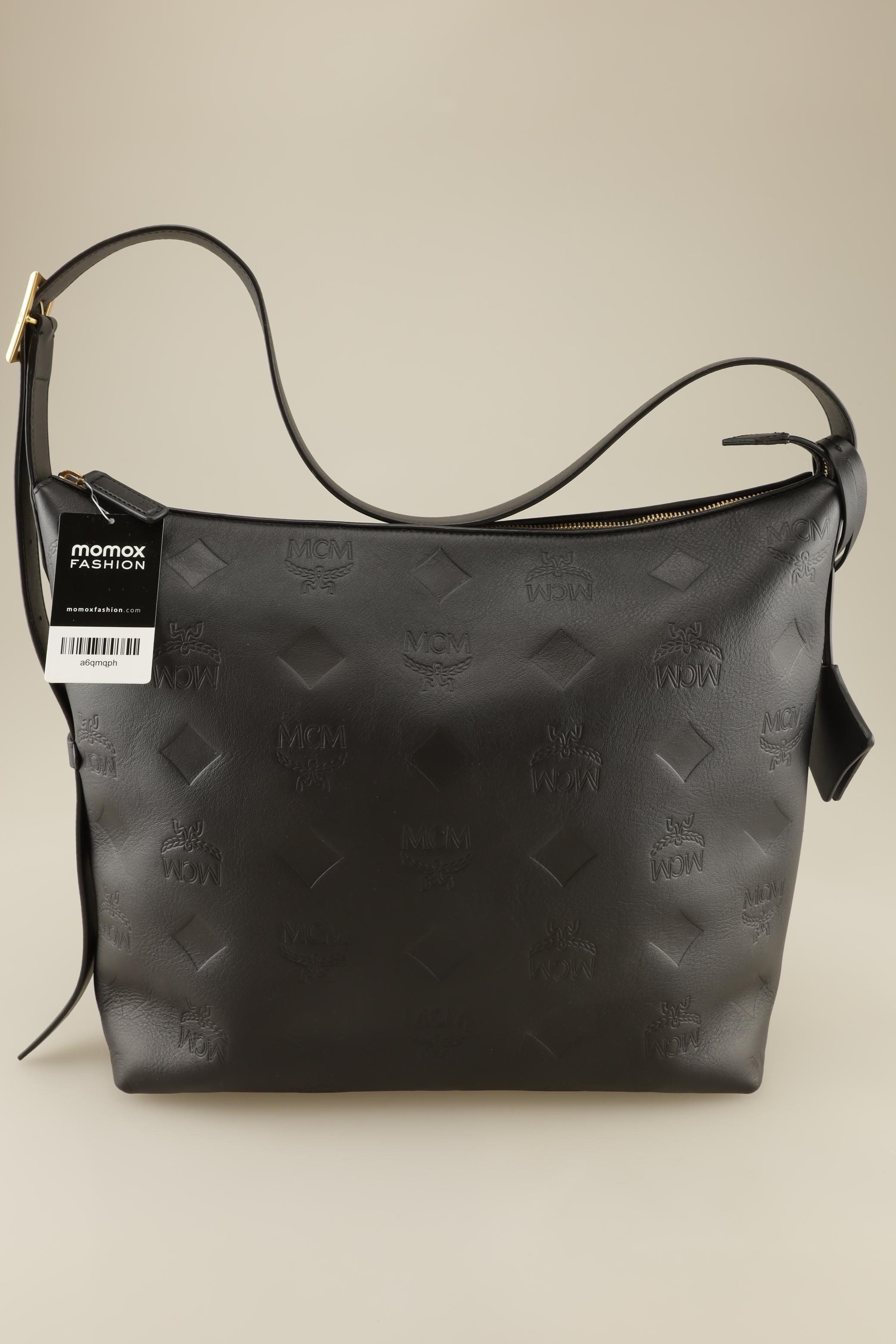 

MCM Damen Handtasche, schwarz, Gr.