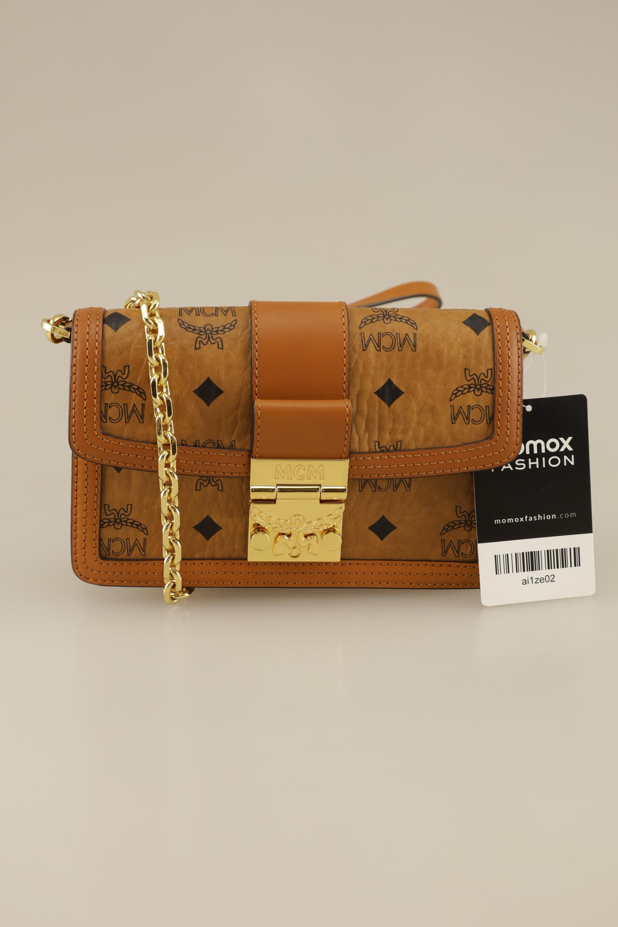 

MCM Damen Handtasche, braun, Gr.