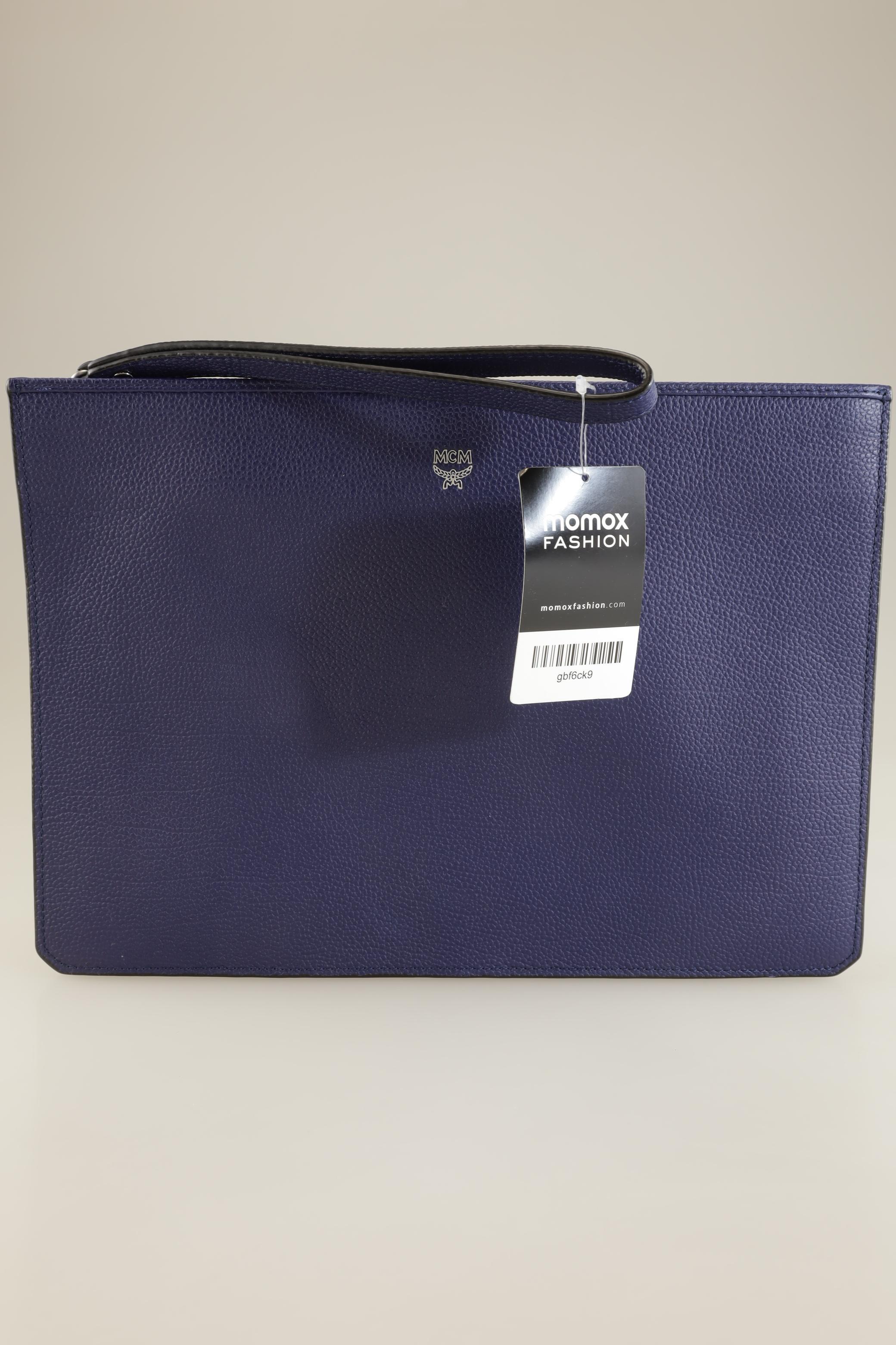 

MCM Damen Handtasche, marineblau, Gr.