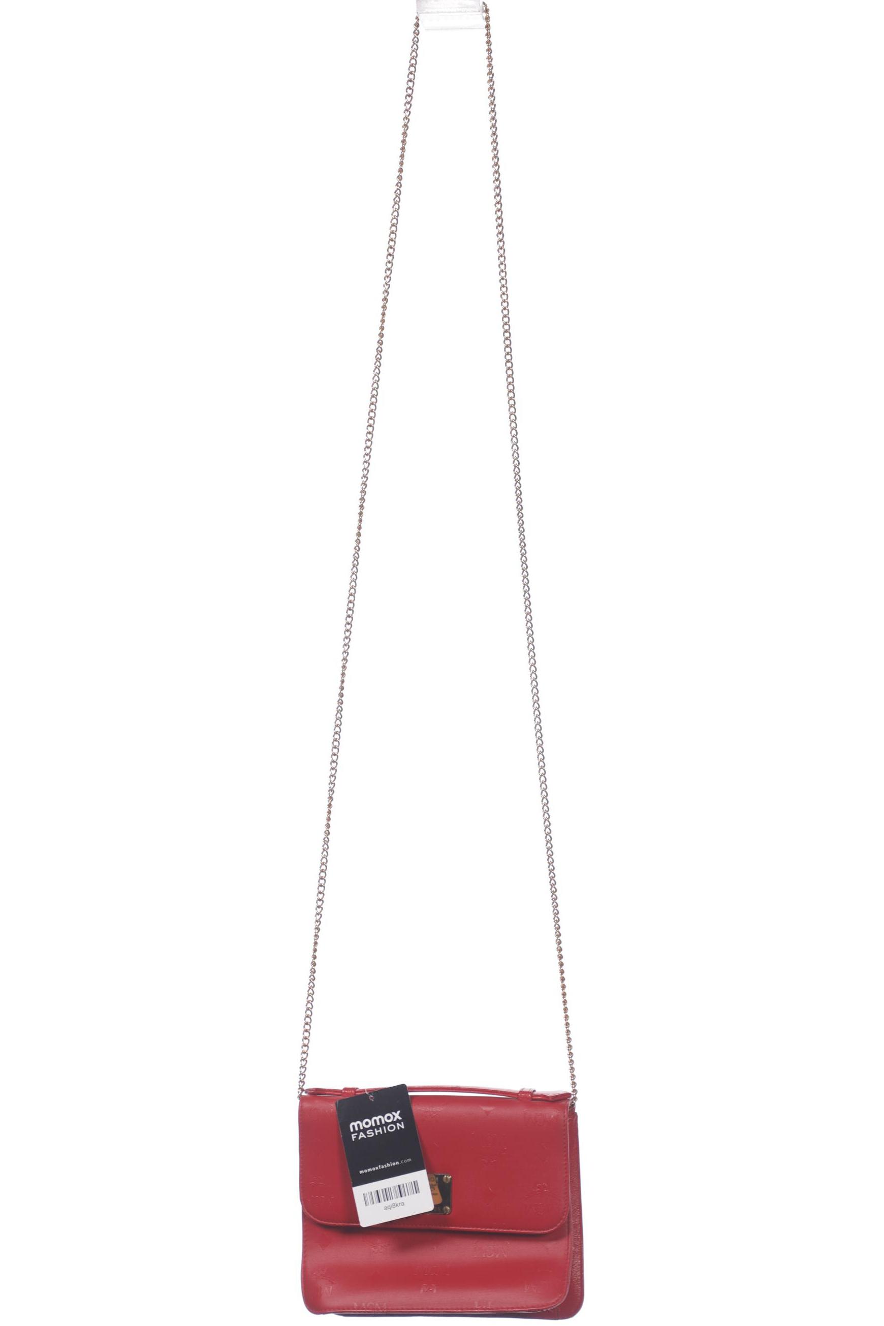 

MCM Damen Handtasche, rot, Gr.