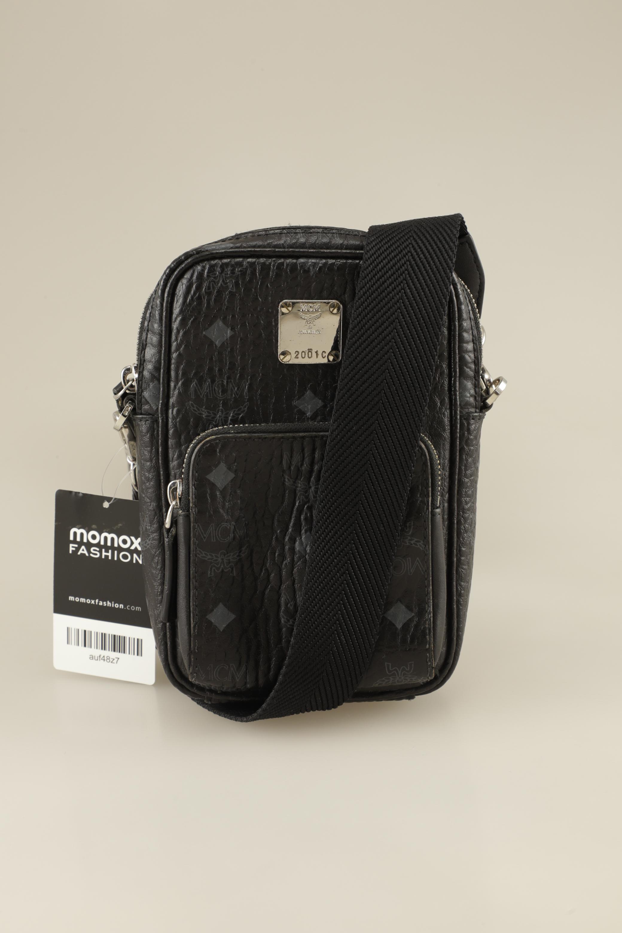 

MCM Damen Handtasche, schwarz, Gr.