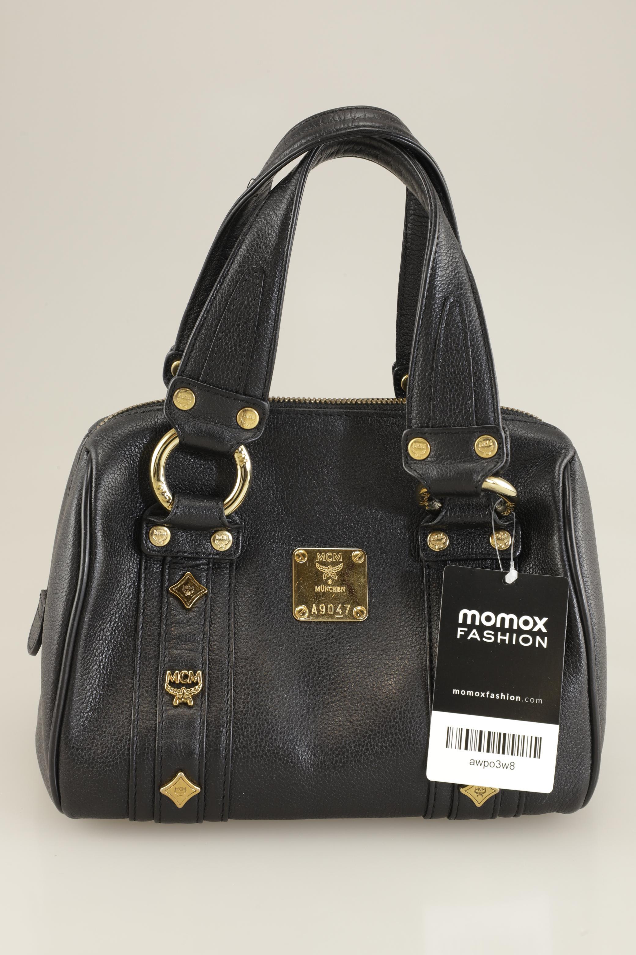 

MCM Damen Handtasche, schwarz, Gr.