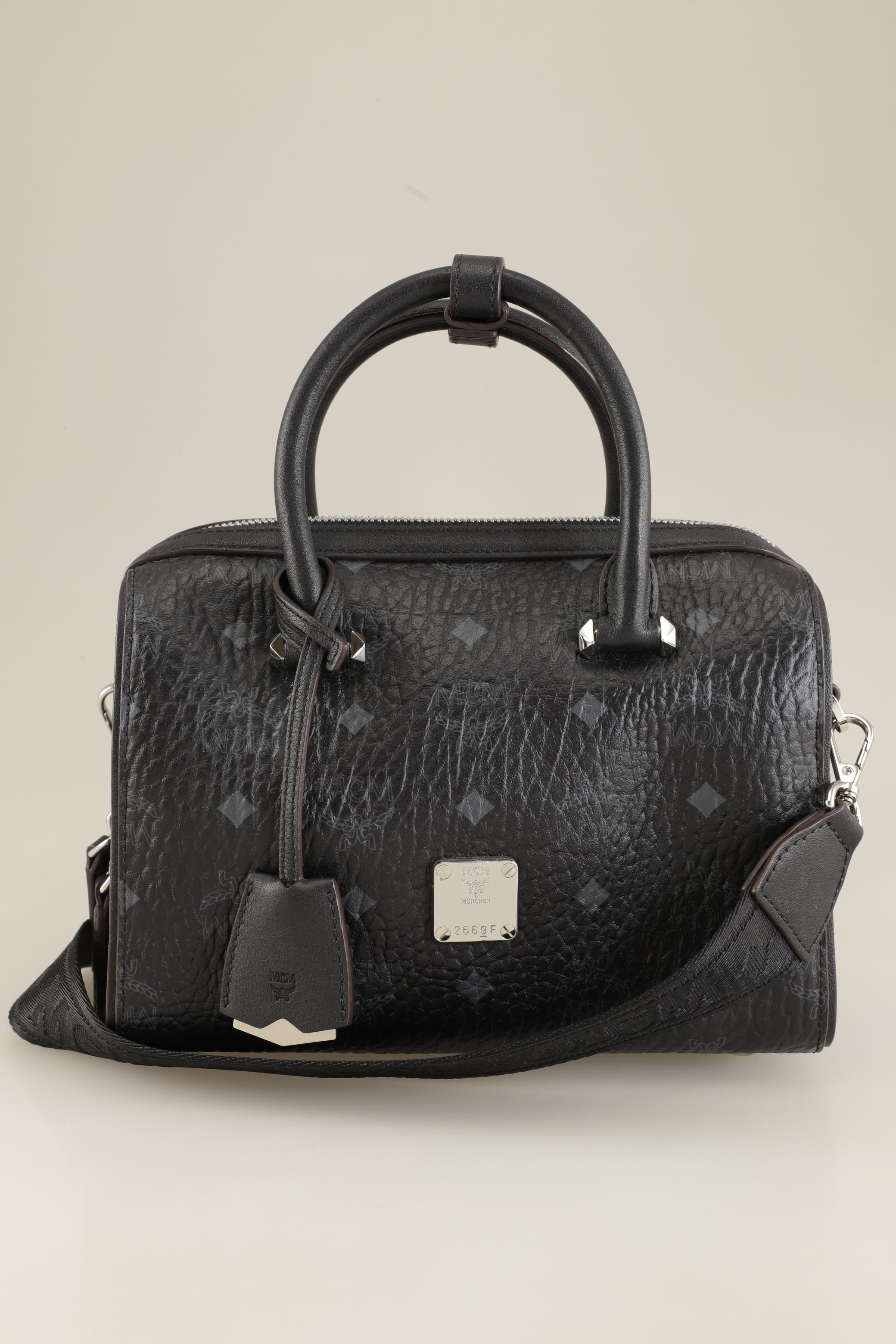

MCM Damen Handtasche, schwarz, Gr.