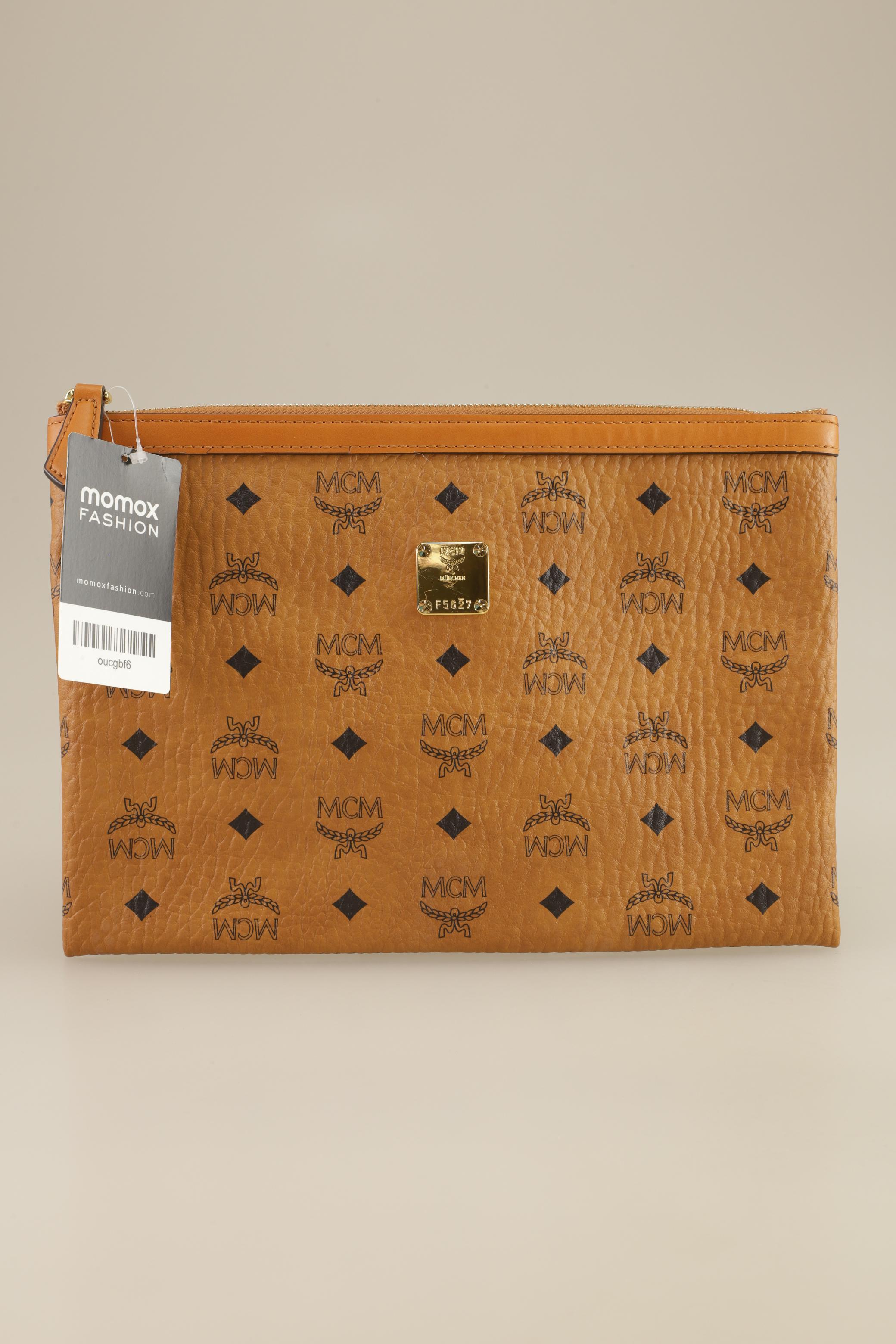 

MCM Damen Handtasche, orange, Gr.