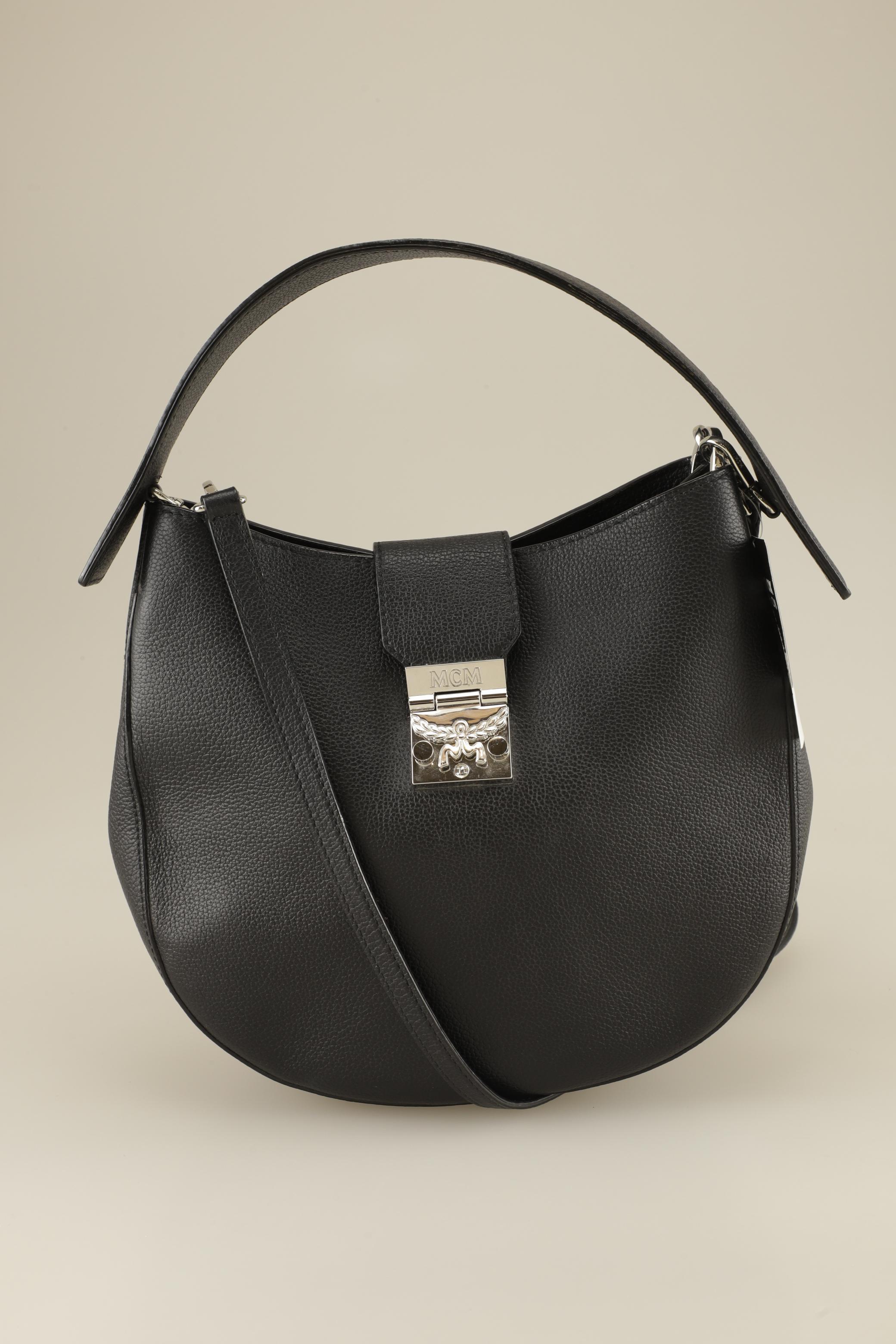 

MCM Damen Handtasche, schwarz, Gr.