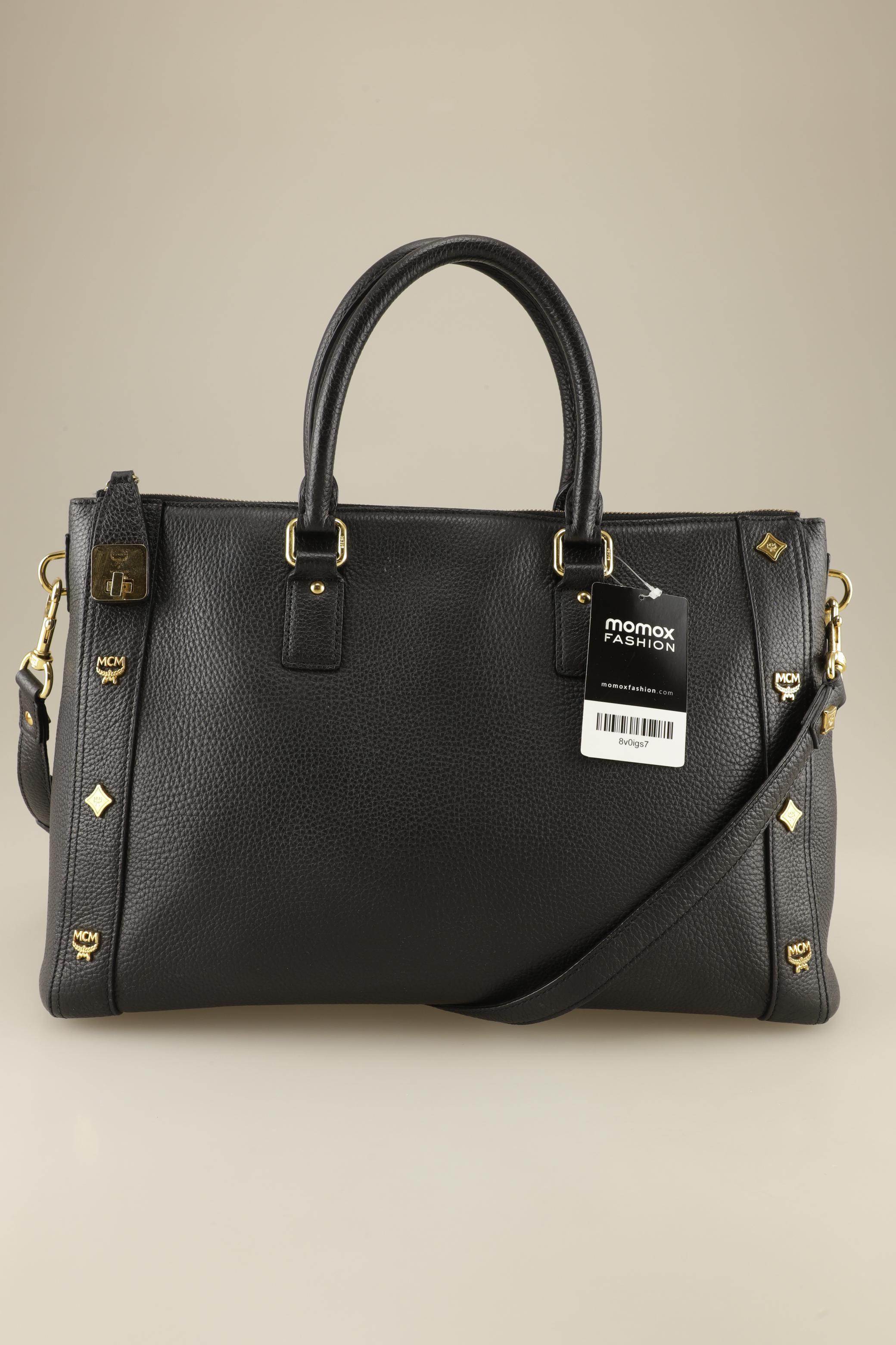

MCM Damen Handtasche, schwarz, Gr.