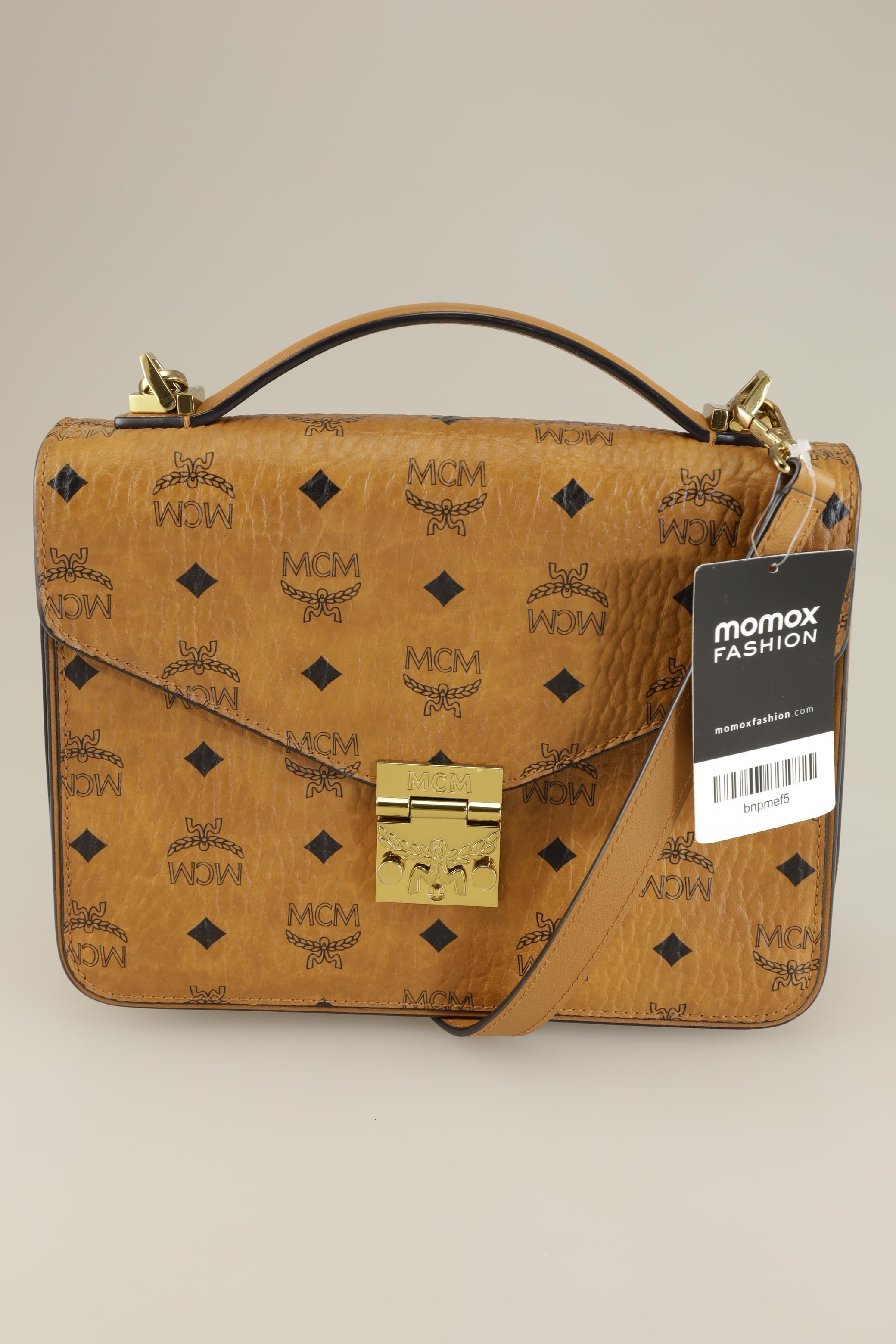 

MCM Damen Handtasche, braun, Gr.