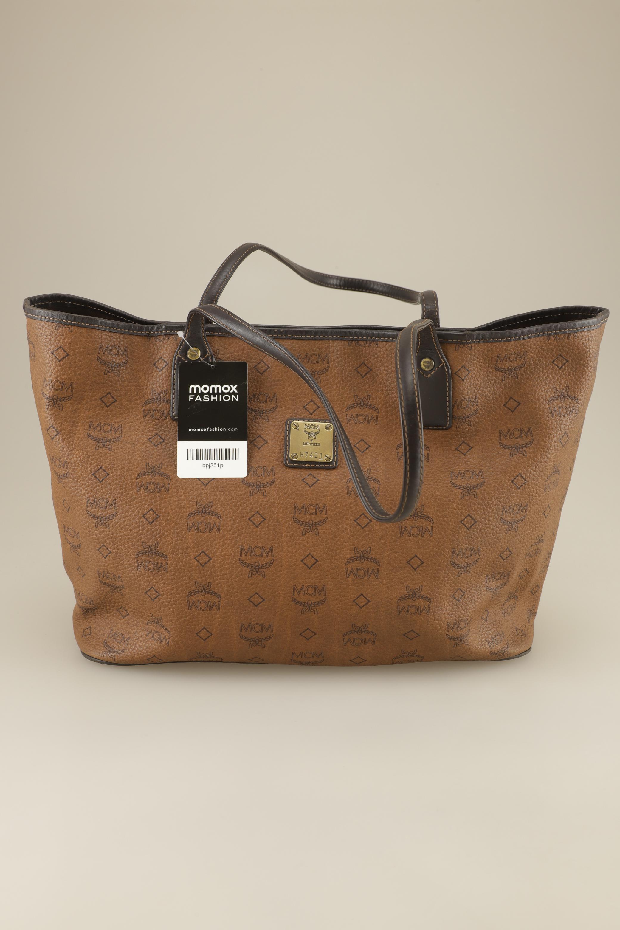 

MCM Damen Handtasche, braun, Gr.