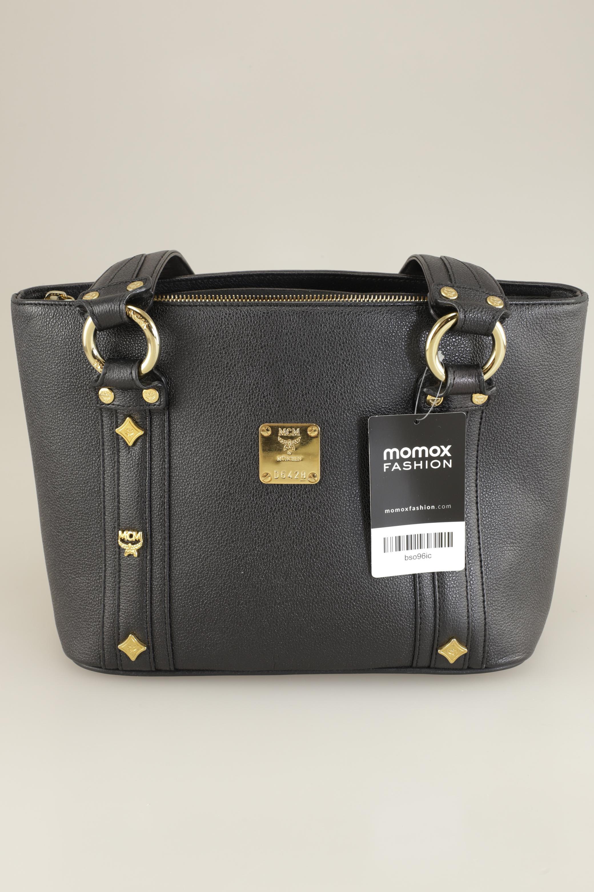 

MCM Damen Handtasche, schwarz, Gr.