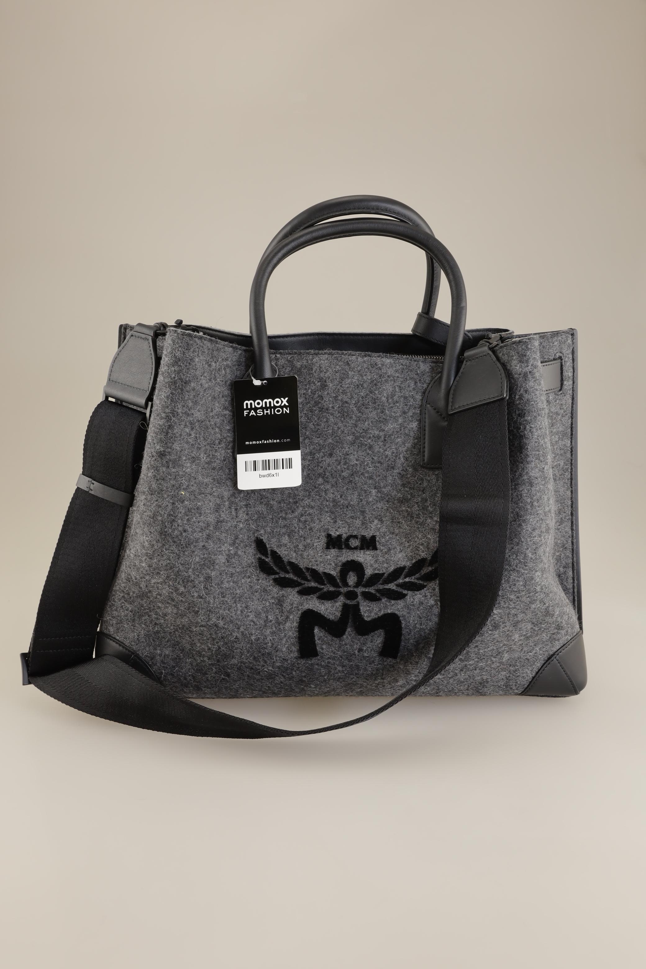 

MCM Damen Handtasche, grau, Gr.