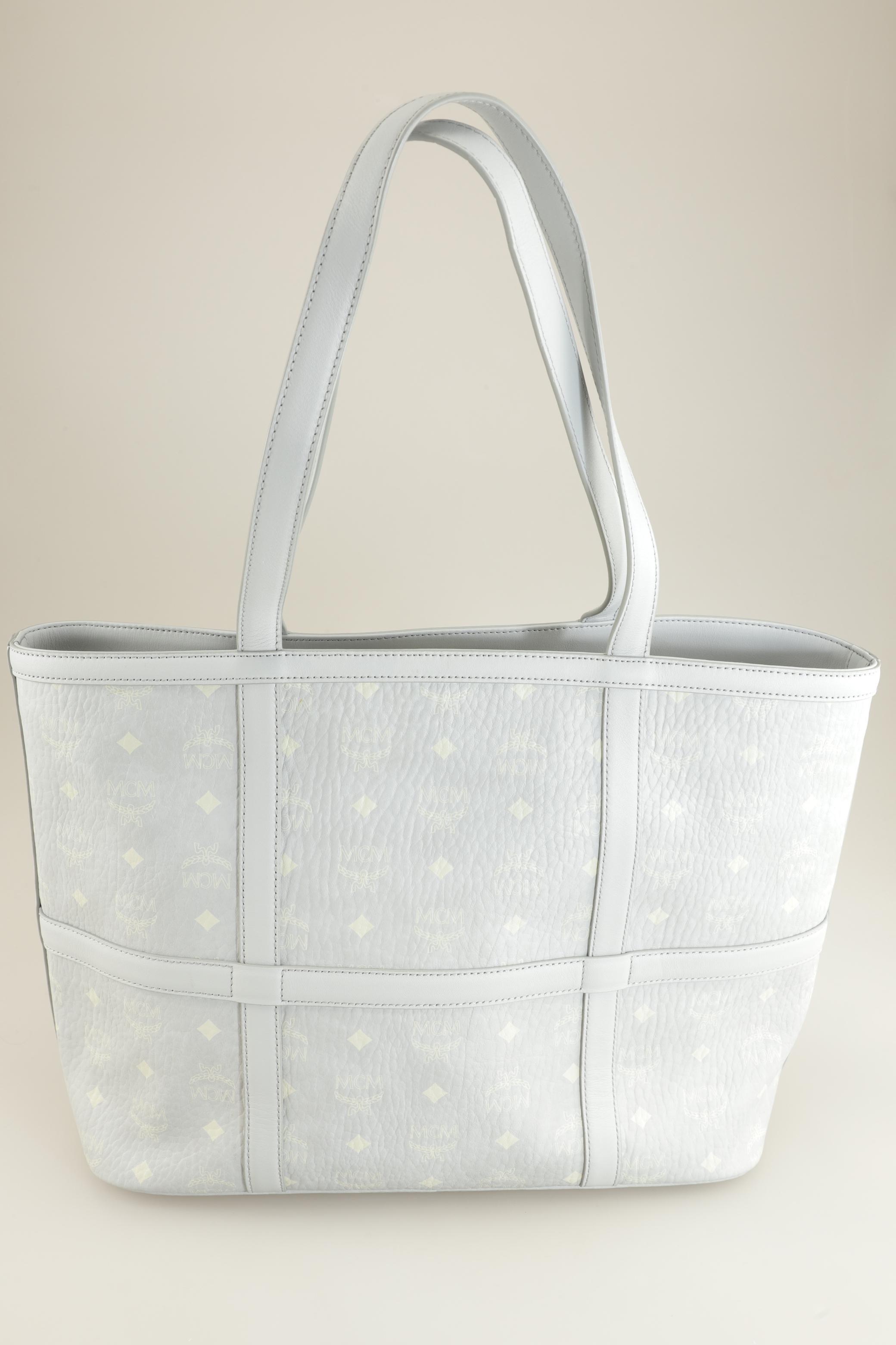 

MCM Damen Handtasche, hellblau, Gr.