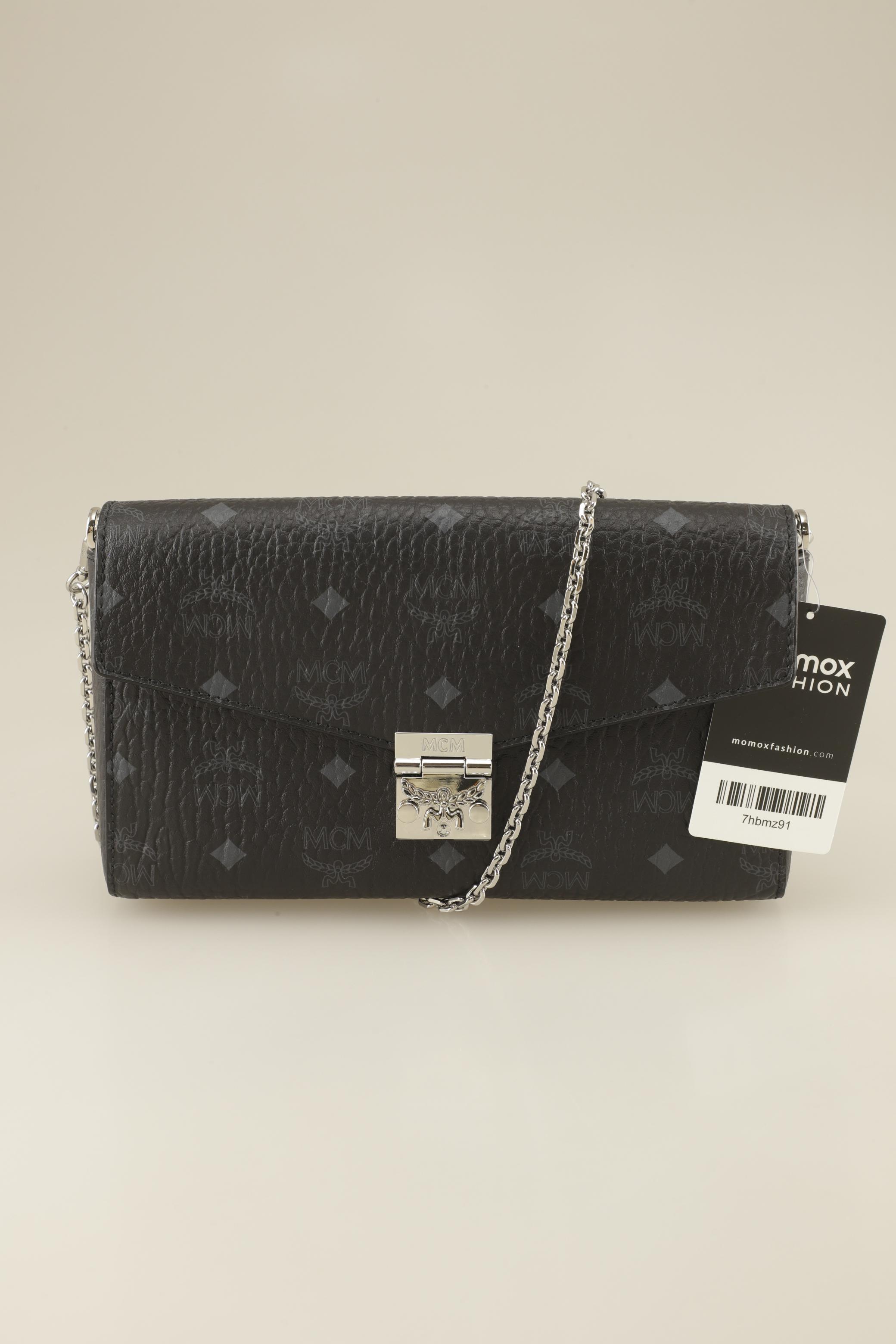 

MCM Damen Handtasche, schwarz, Gr.