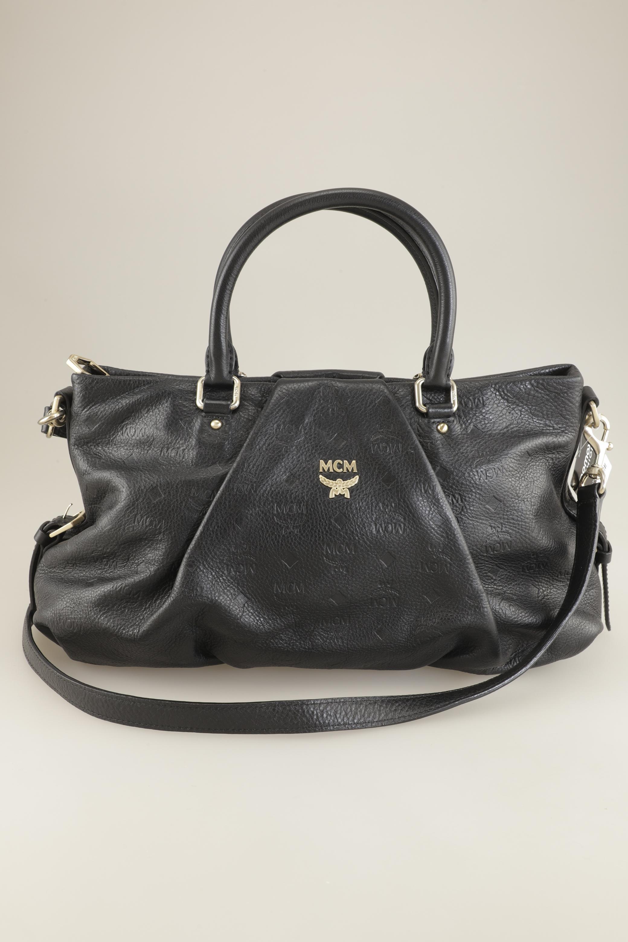 

MCM Damen Handtasche, schwarz, Gr.