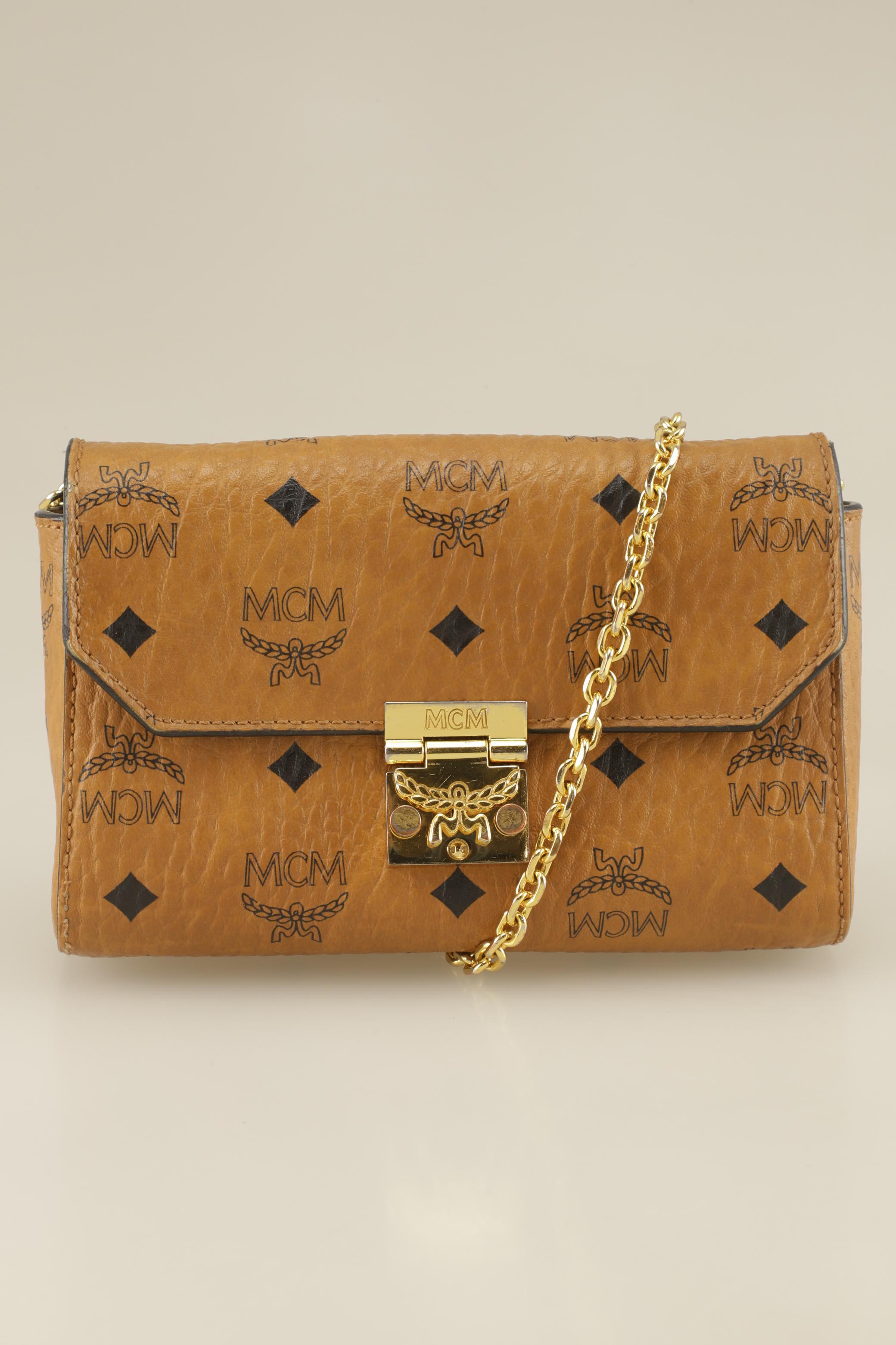 

MCM Damen Handtasche, braun, Gr.