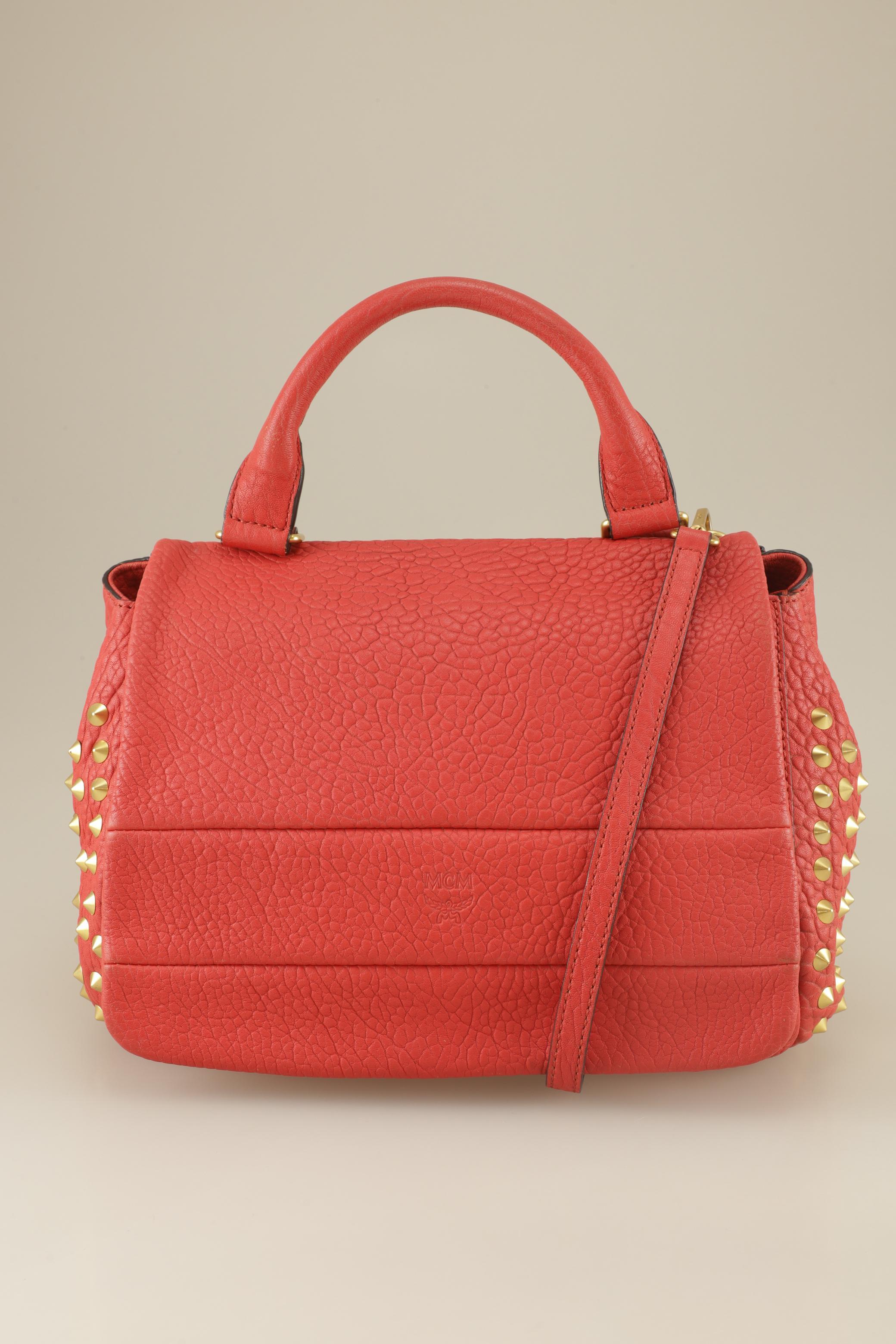 

MCM Damen Handtasche, rot, Gr.
