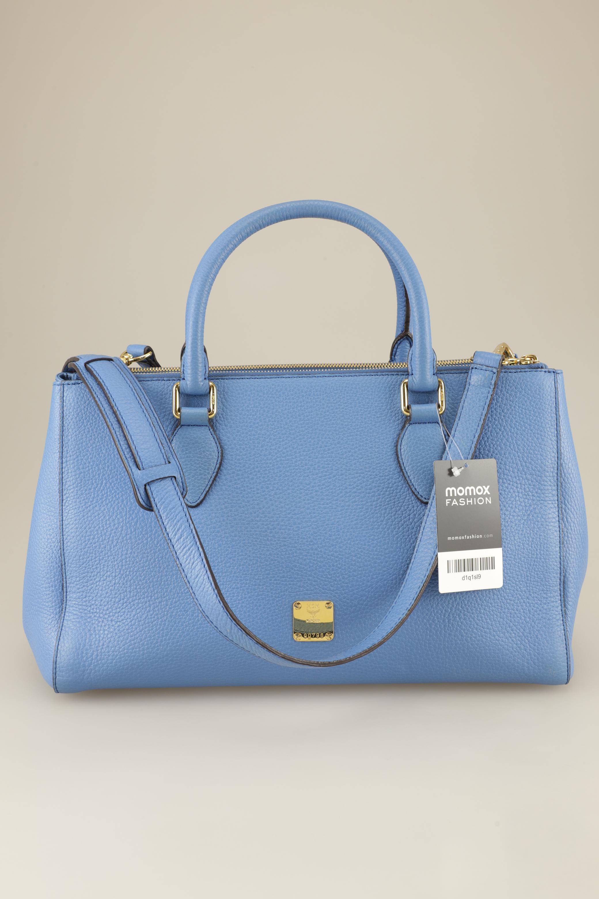 

MCM Damen Handtasche, blau, Gr.