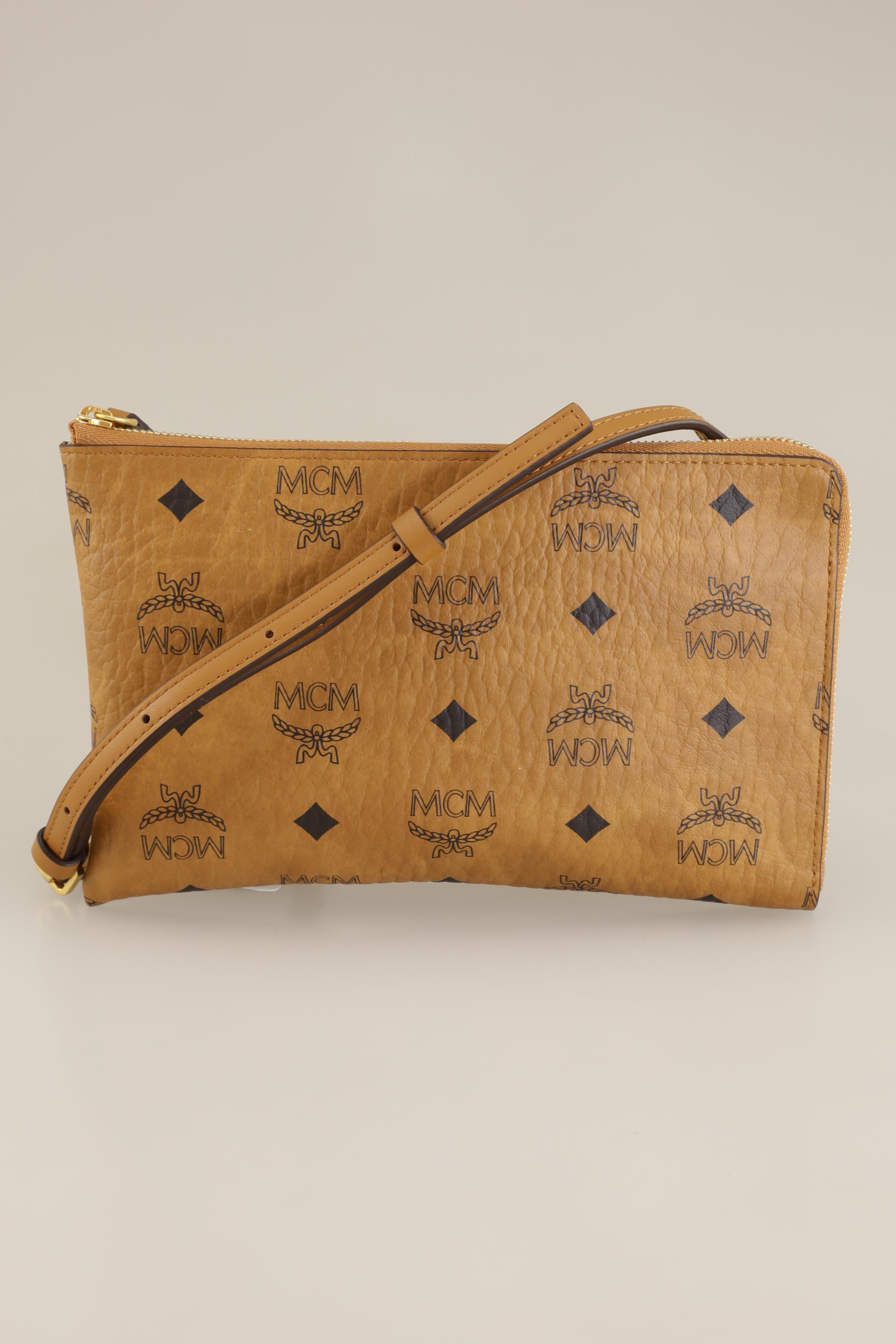

MCM Damen Handtasche, orange, Gr.