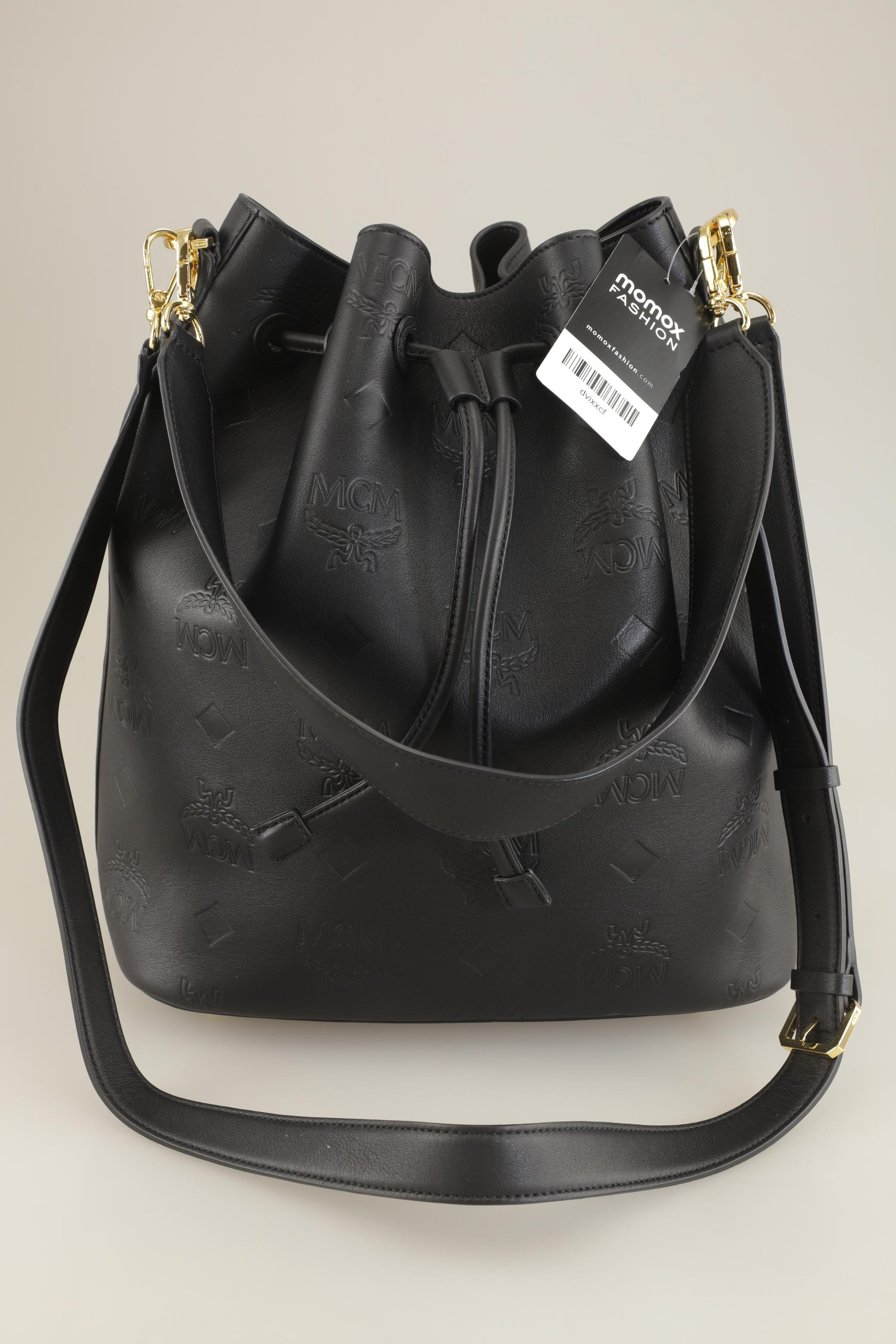 

MCM Damen Handtasche, schwarz, Gr.