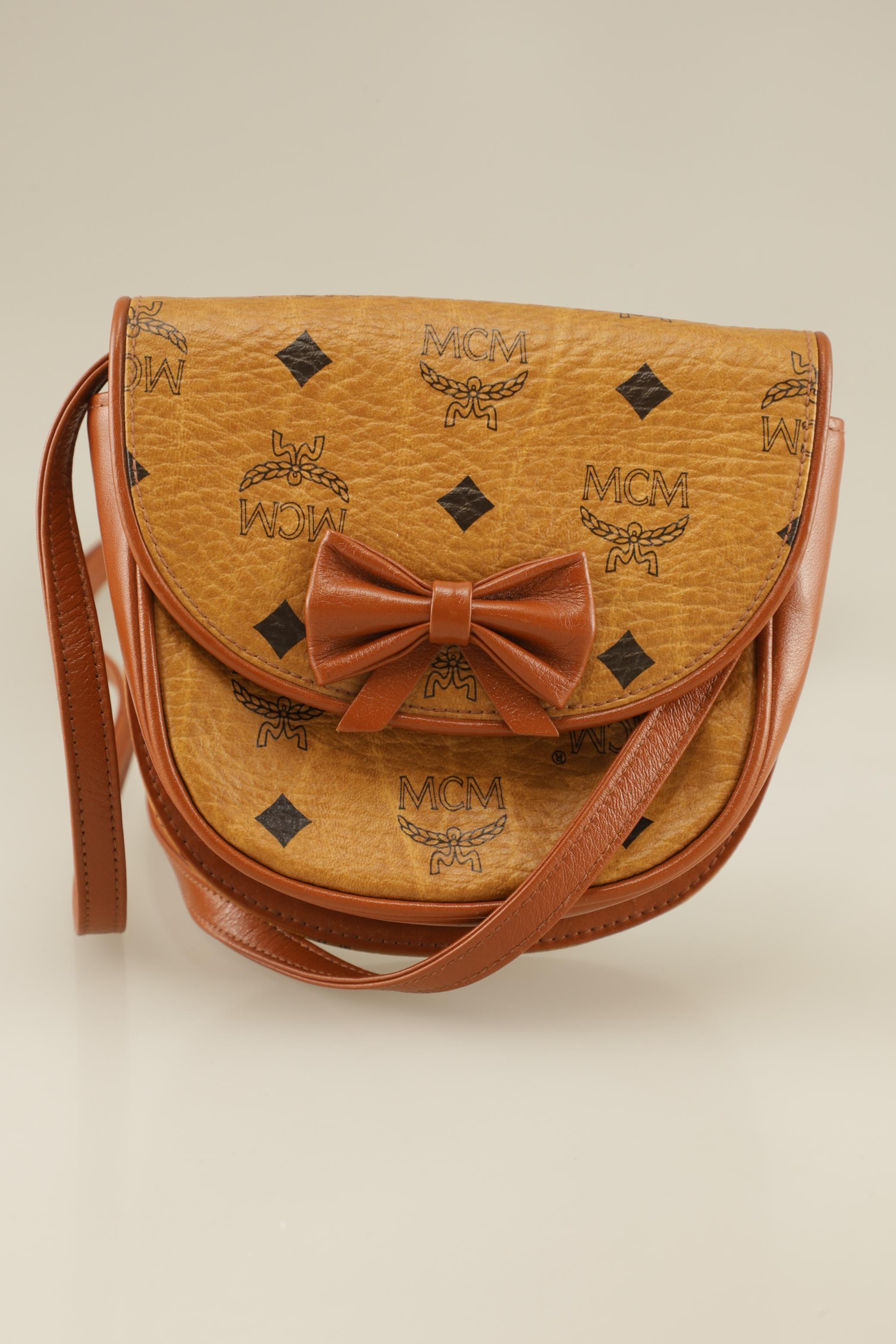 

MCM Damen Handtasche, orange, Gr.