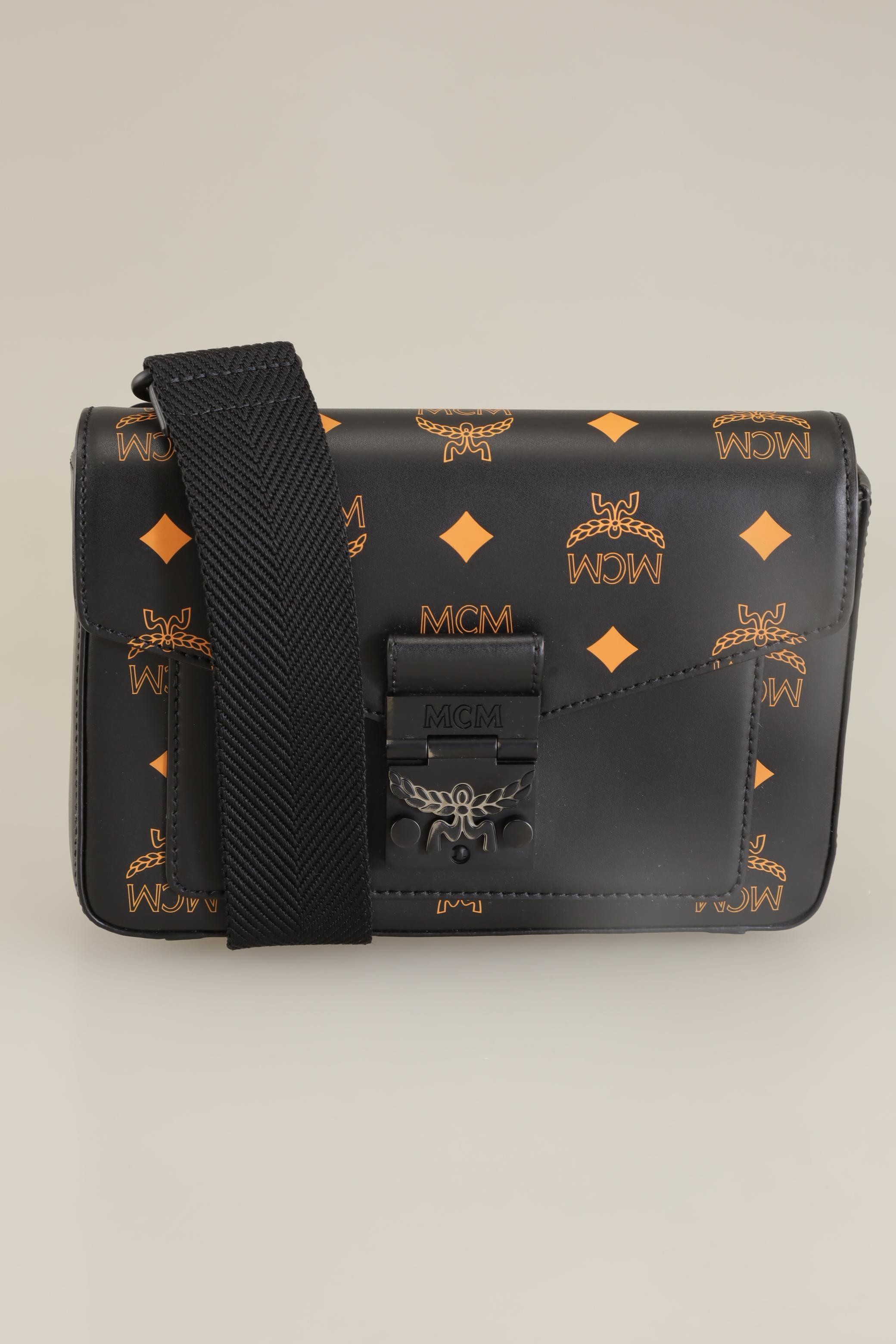 

MCM Damen Handtasche, schwarz, Gr.