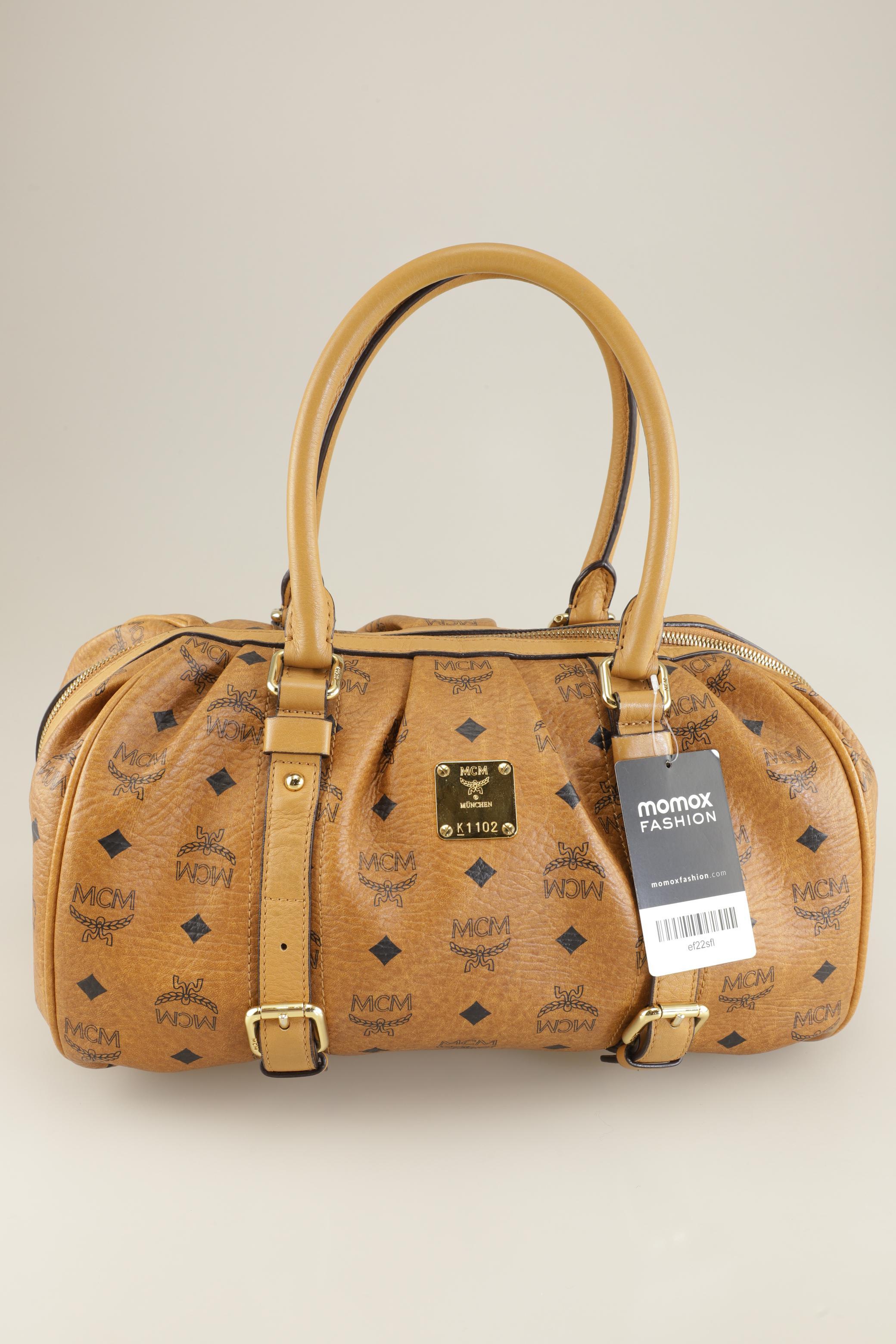 

MCM Damen Handtasche, braun, Gr.