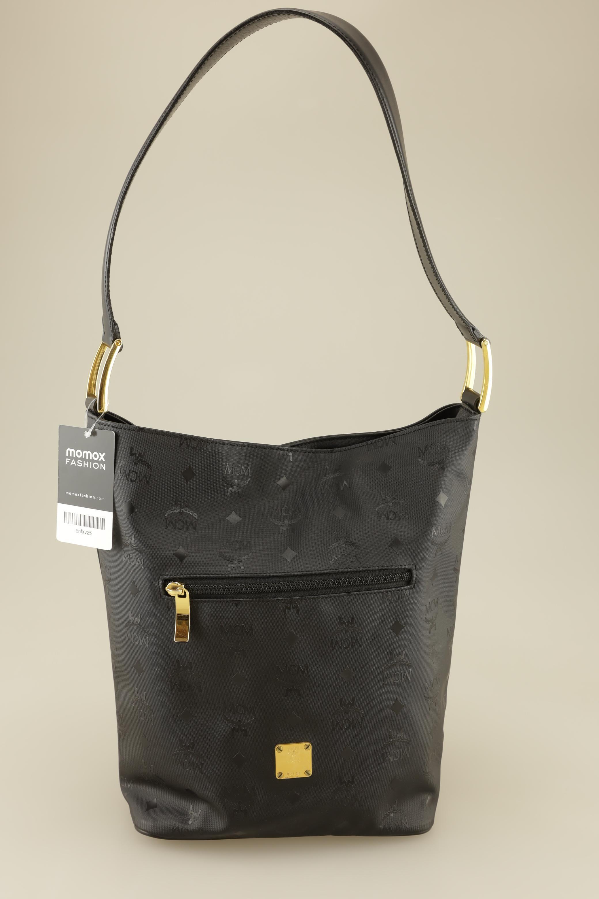 

MCM Damen Handtasche, schwarz, Gr.